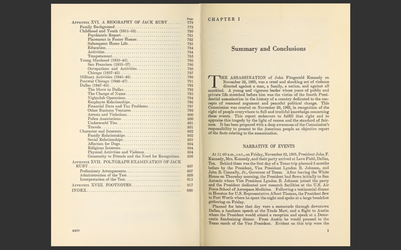 The Full Warren Commission Report-Complete 26 Volumes John F Kennedy JFK Doc DVD