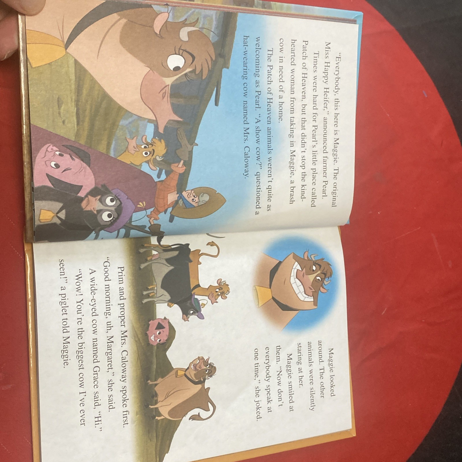 *KIDS* VINTAGE Home On The Range (2004,Hard Book) Disney Wonderful World Reading