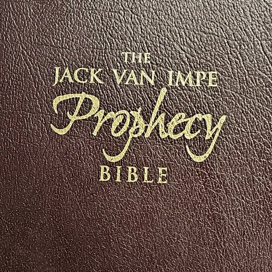 The Jack Van Impe Prophecy Bible KJV Red Letter Limited Edition Leather Bound