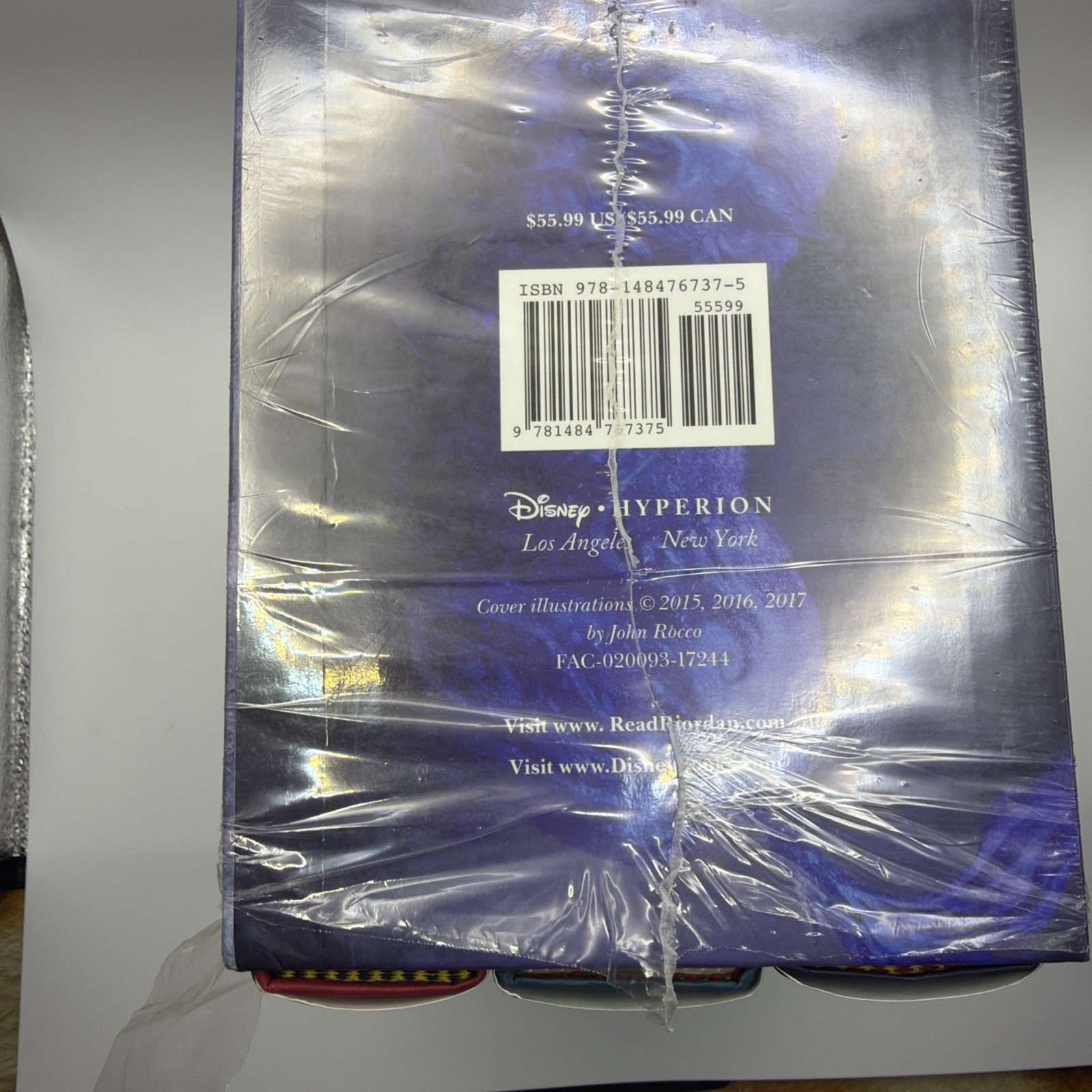 MAGNUS CHASE and the Gods of Asgard 3 Book Hardcover Boxed Set Riordan