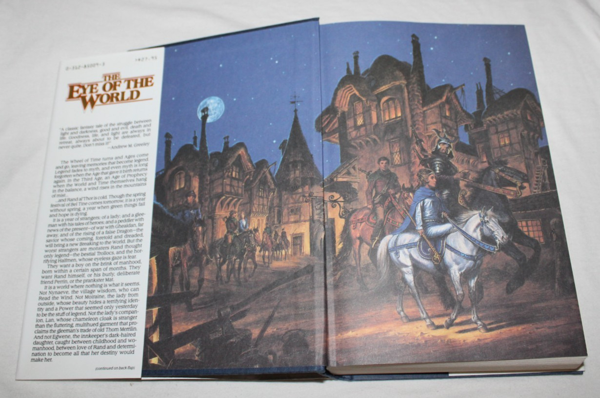 The Eye of the World (The Wheel of Time, Book 1) Robert Jordan Hardcover – GOOD