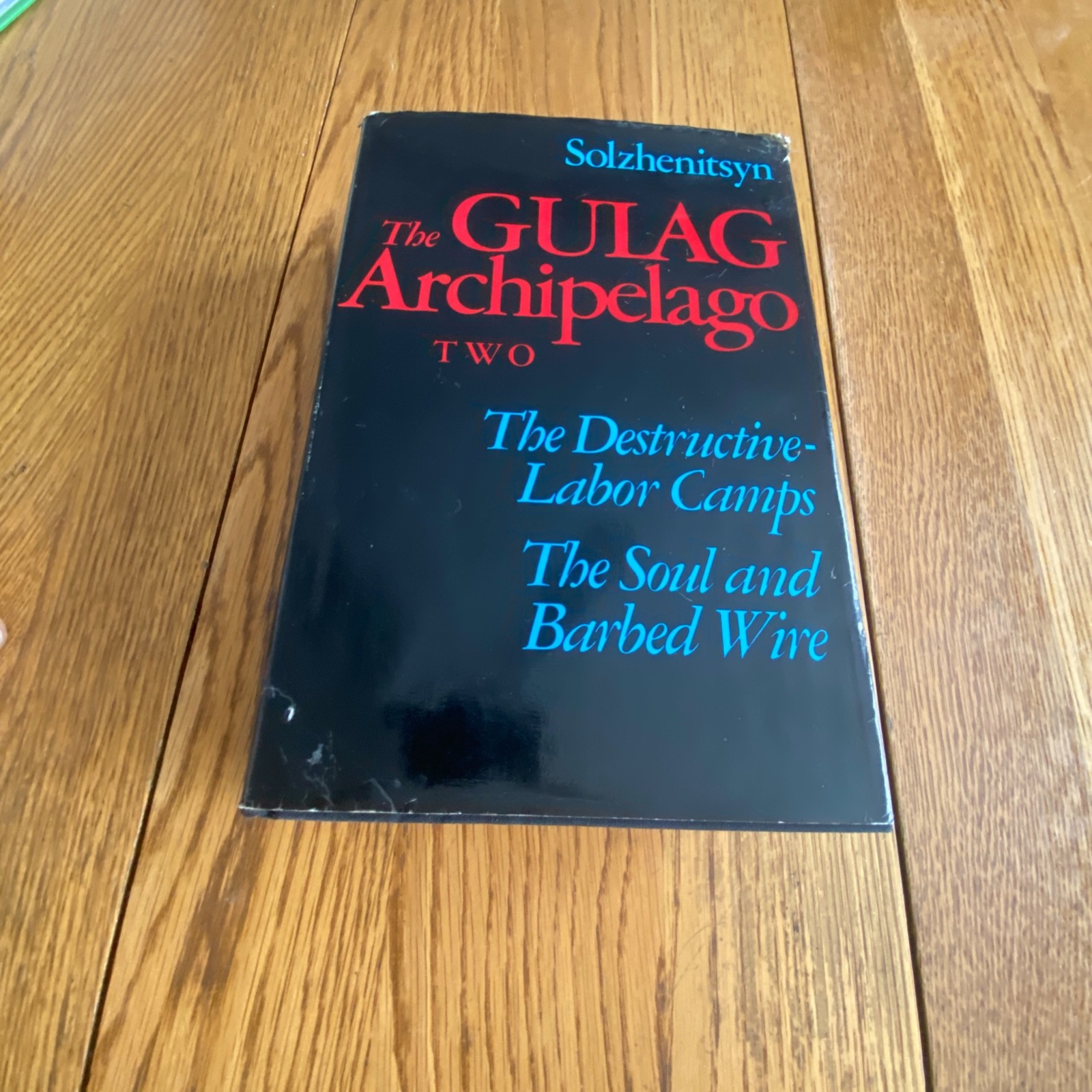 The Gulag Archipelago Volume 1 & 2 by Aleksandr I Solzhenitsyn First Editions HC