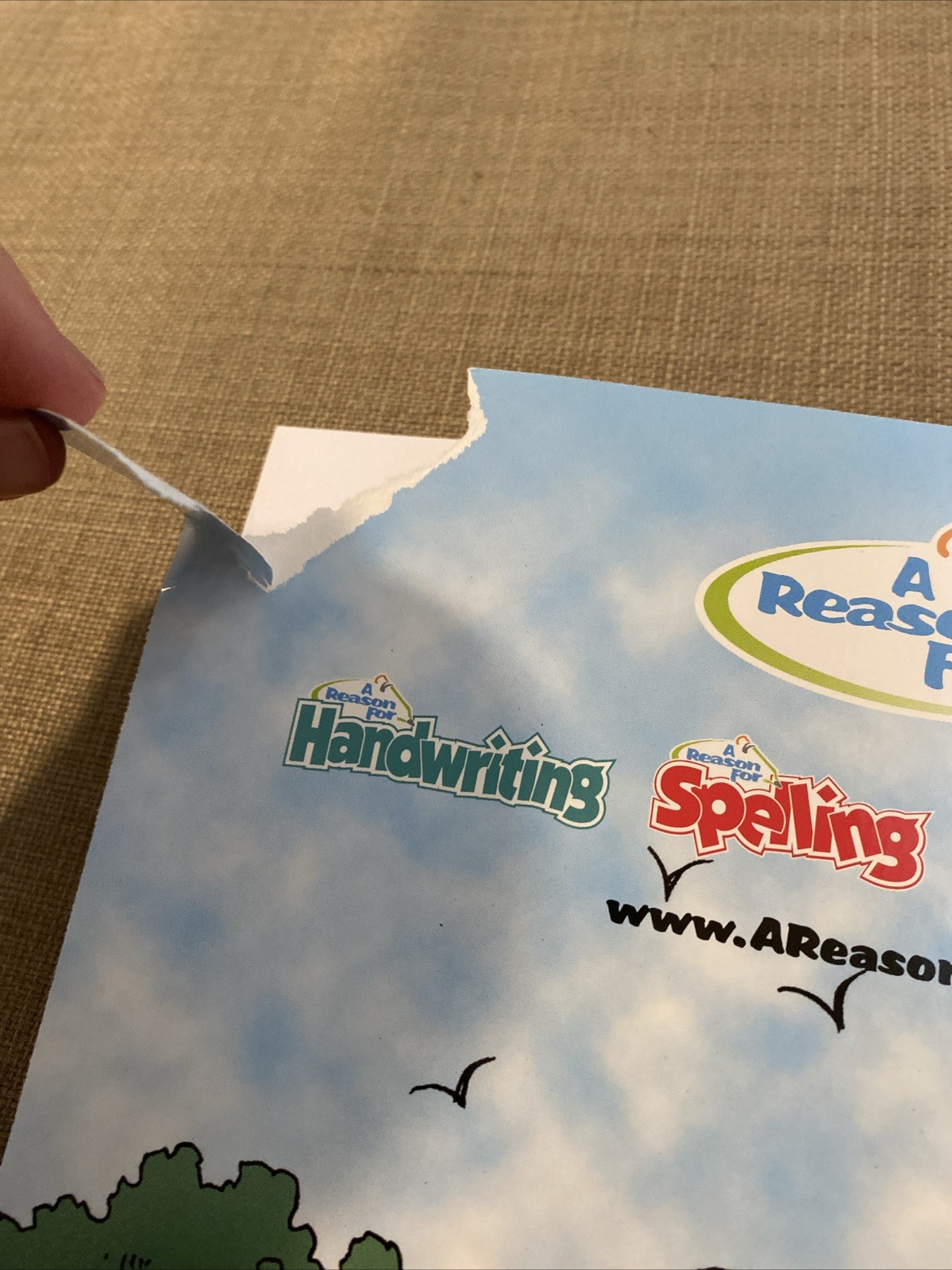 A Reason for Handwriting C With Scripture Verses & Outreach Worktext