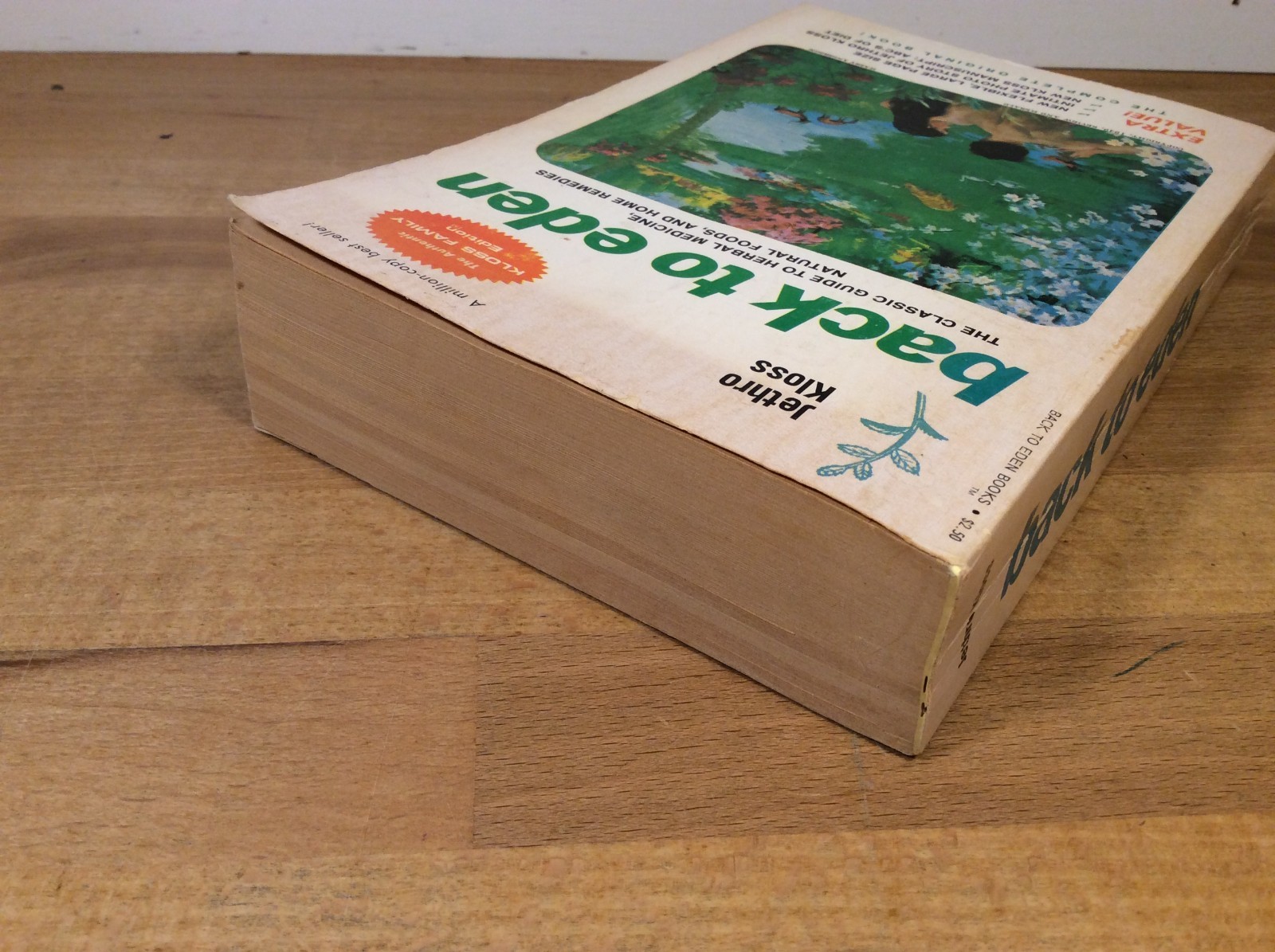 Back to Eden, Jethro Kloss, 1974 Paperback 4th Edition 5th Printing