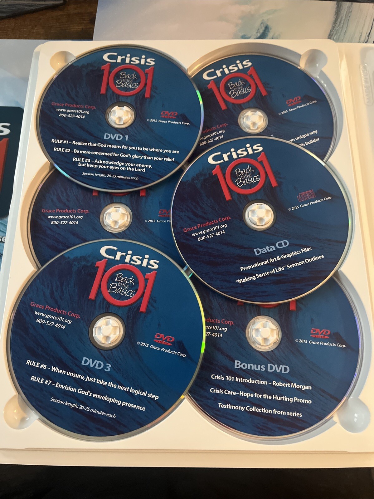 Crisis 101 Back to Basics- Making Sense Of Life Coach’s Master Set CD’s & Books