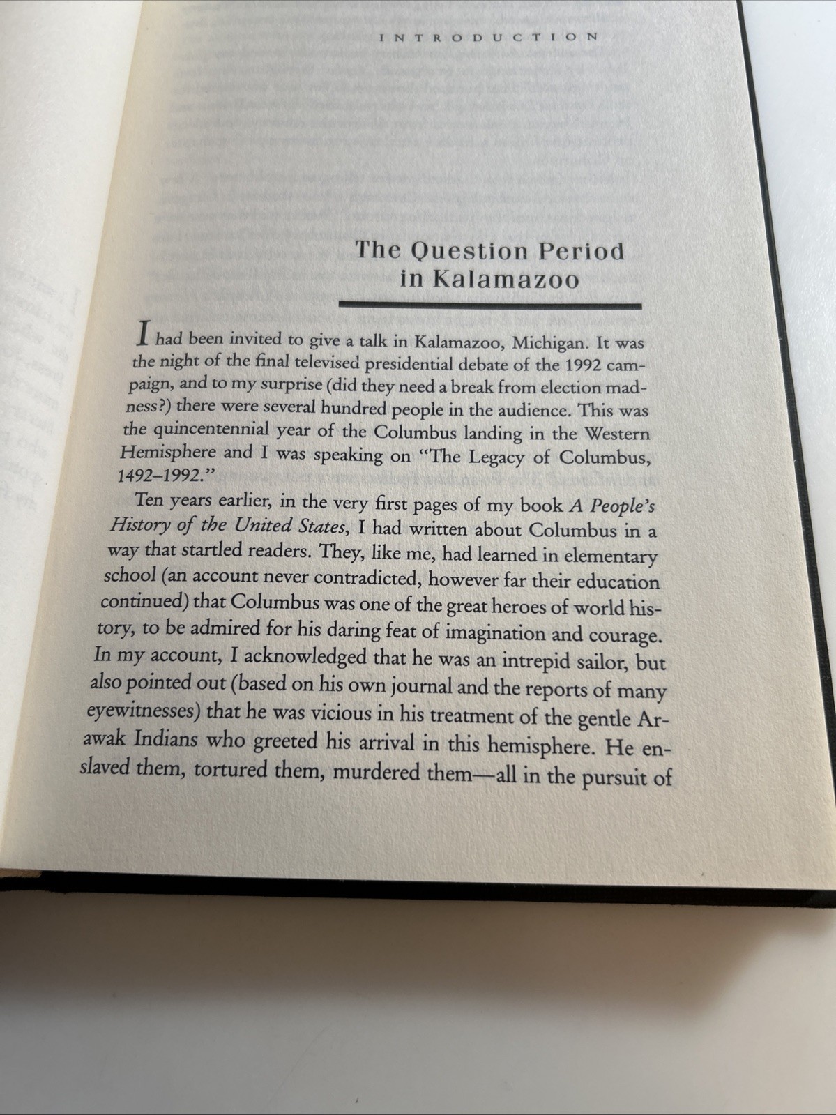Howard Zinn You Can’t Be Neutral on a Moving Train (Hardback) 2931
