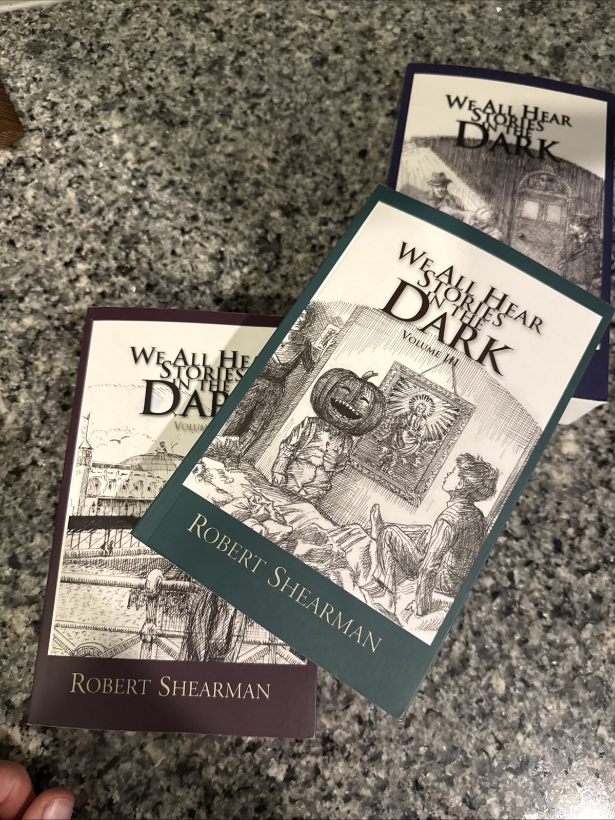 We All Hear Stories in the Dark Robert Shearman Horror 3‑Vol PS Publishing Set