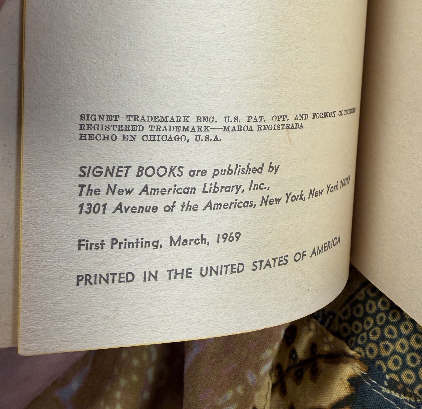 Do Androids Dream Of Electric Sheep PKD Philip K Dick 1st Print Signet PB 1969
