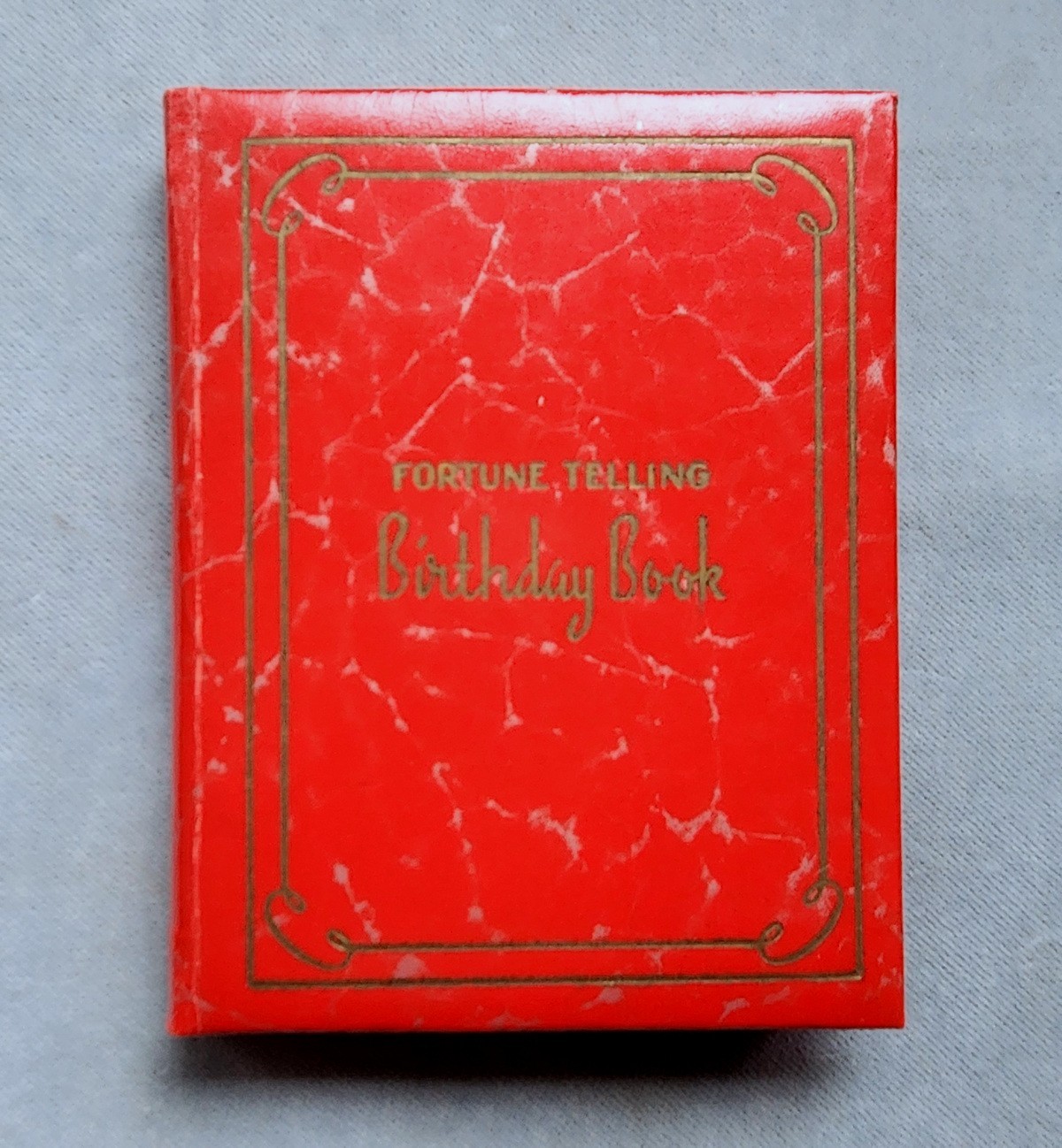 The Good Fortune Birthday Book by Samuel Ward—Boston Pocket Hard Cover MINT