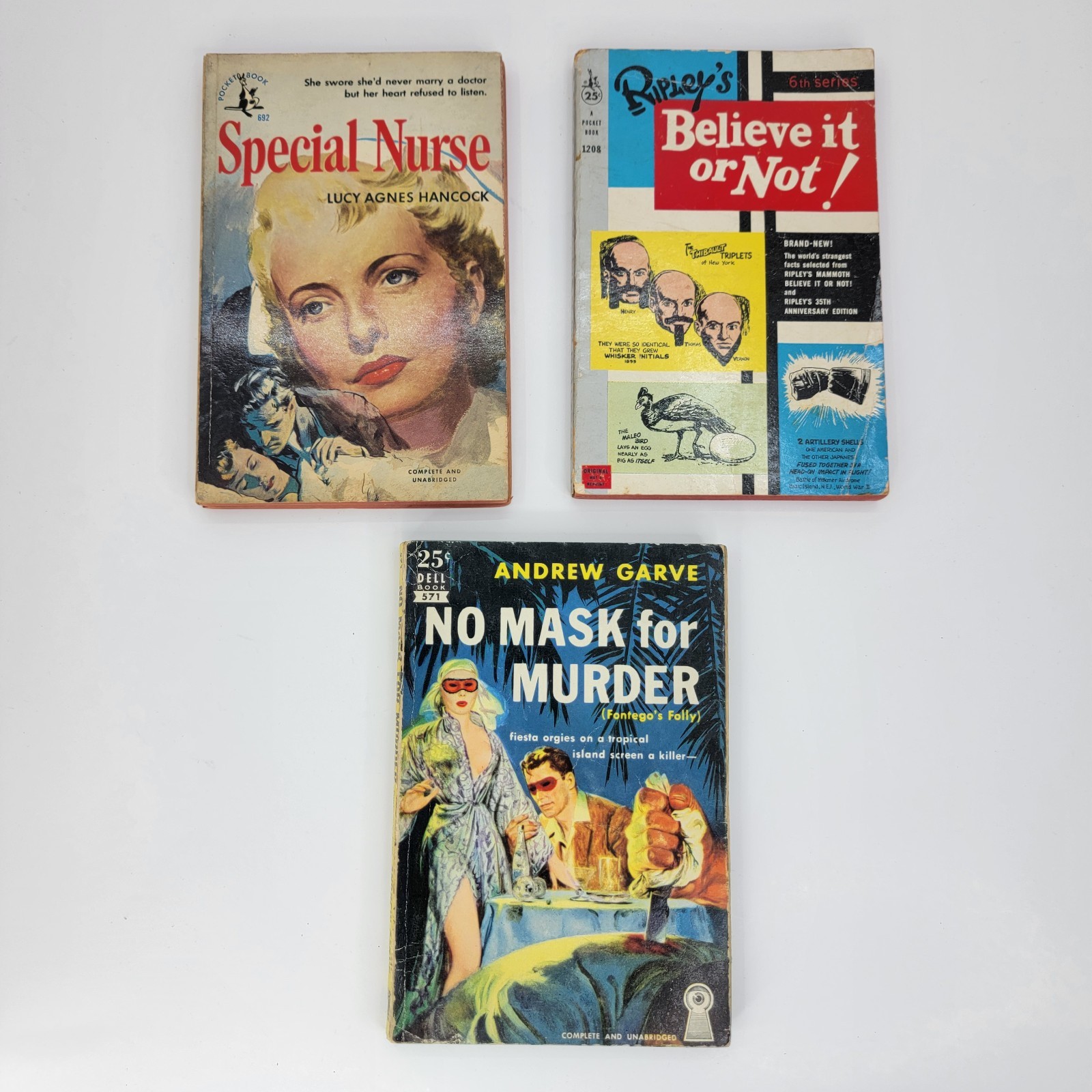 Lot of 11 vintage paperback books 1950s 1960s murder scifi humor mystery crime