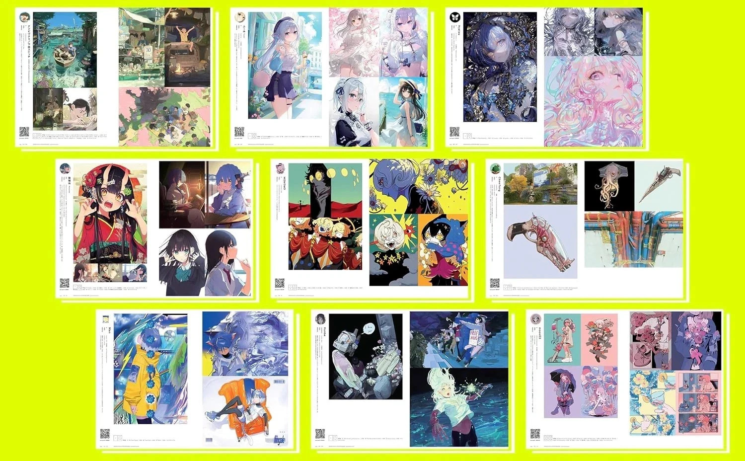 Visions 2026 Illustrators Art Book – 170 Pixiv Artist Compilation Anime Manga JP