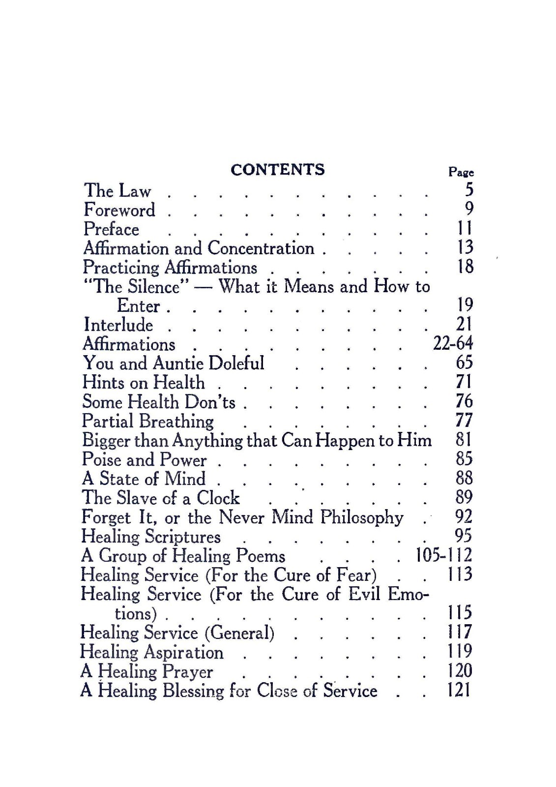 Healing Affirmations „1921“ 124 Pages