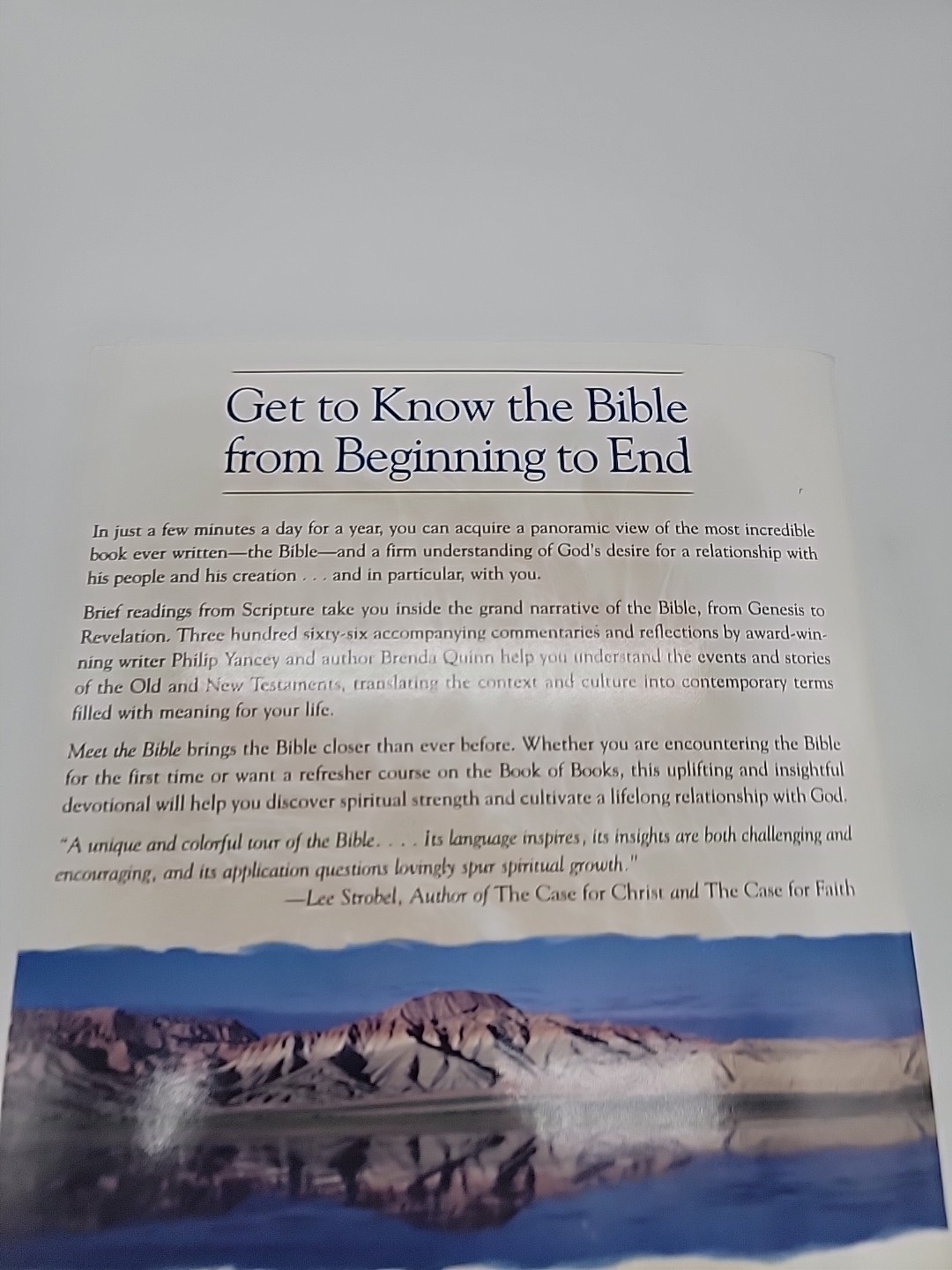 Meet the Bible: A Panorama of God’s Word in 366 Daily Readings and Reflections
