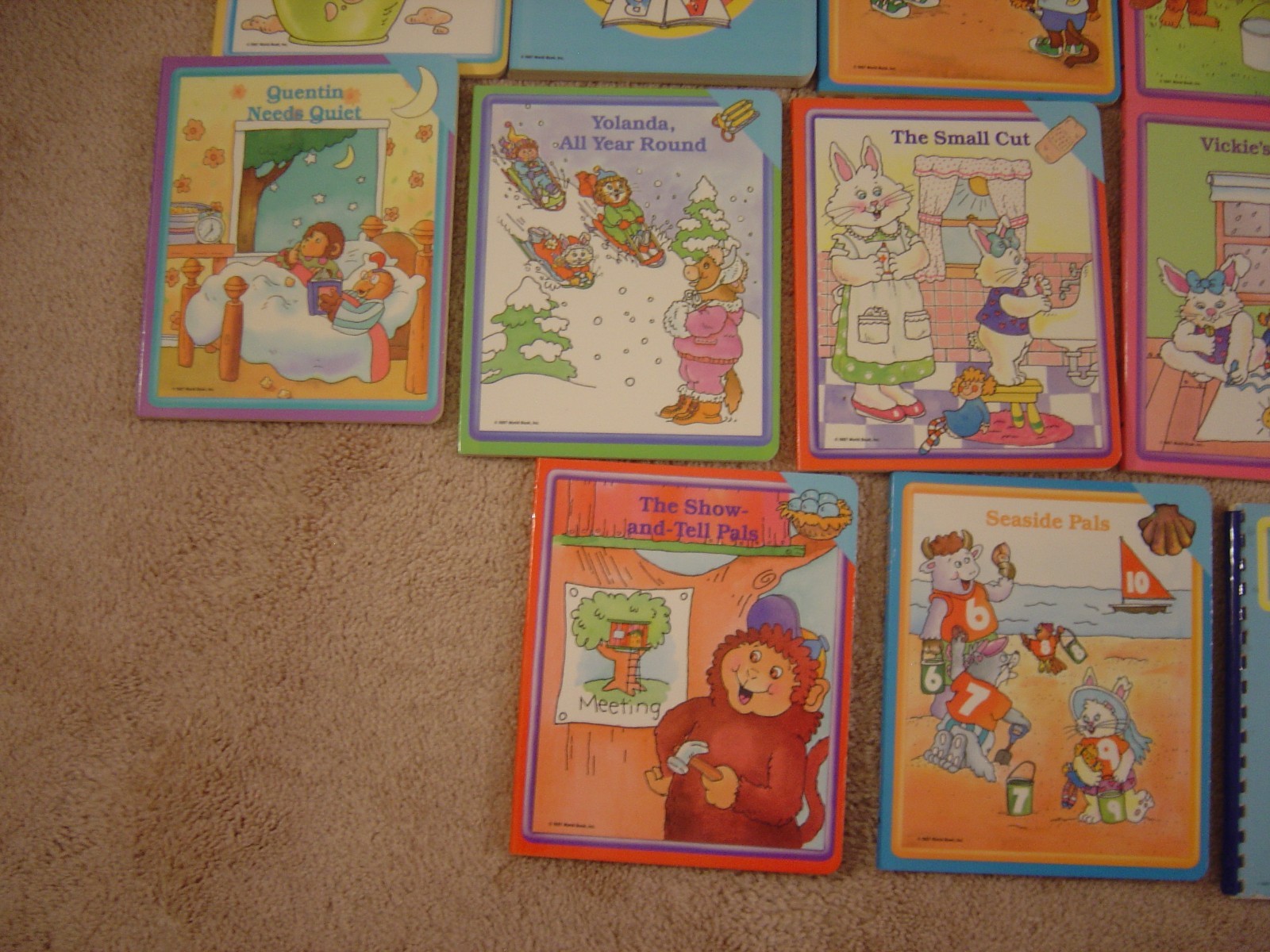 Lot of 21 Early World Of Learning Books by World Book