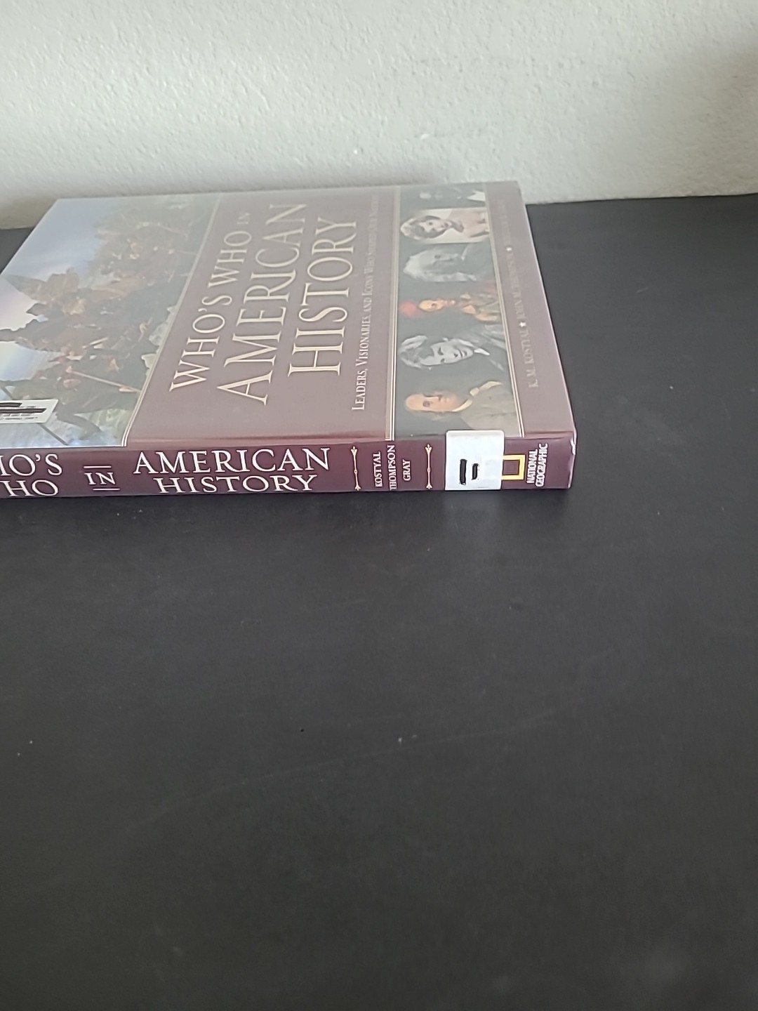 National Geographic Who’s Who In American History Hardcover
