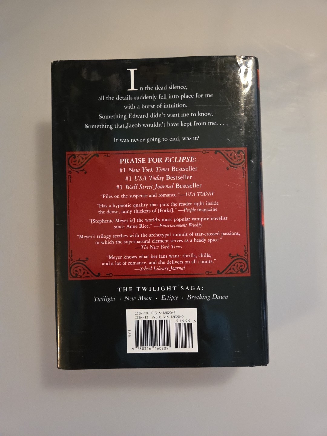 The Twilight Saga Ser.: Eclipse by Stephenie Meyer (2007 1st edition, Hardcover)