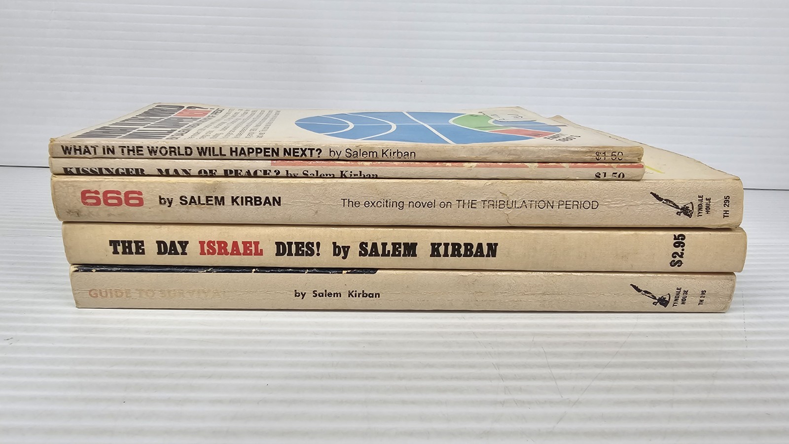 Salem Kirban 666, Guide To Survival, 5 Book Lot