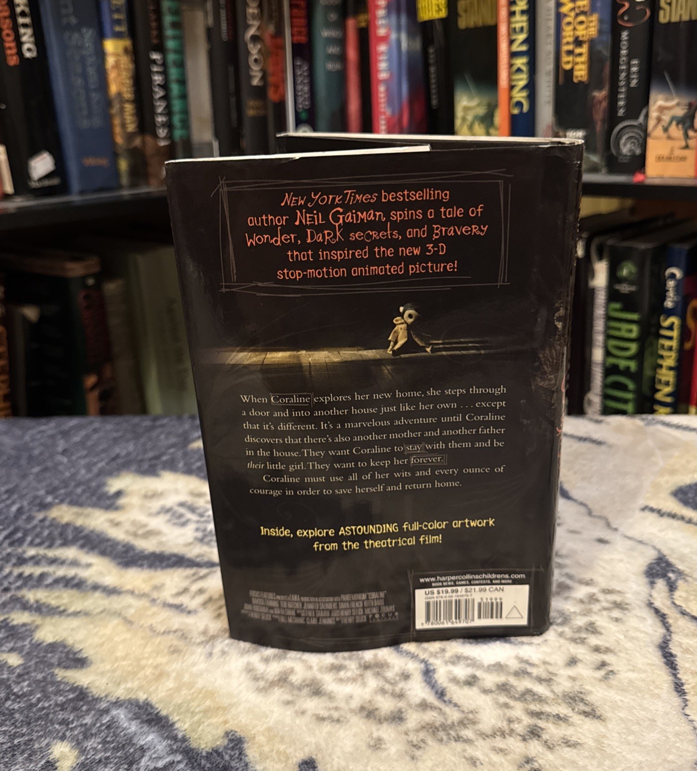 Coraline Movie Collector’s Edition – Neil Gaiman Hardcover Illustrated 1st Print