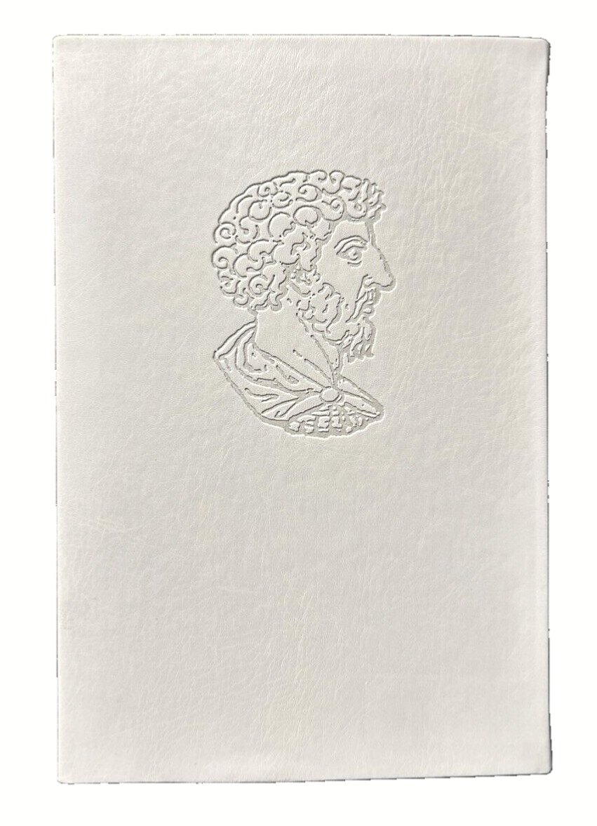 ❤MEDITATIONS & Classic Stoic Philosophy Marcus Aurelius Seneca Epictetus Leather