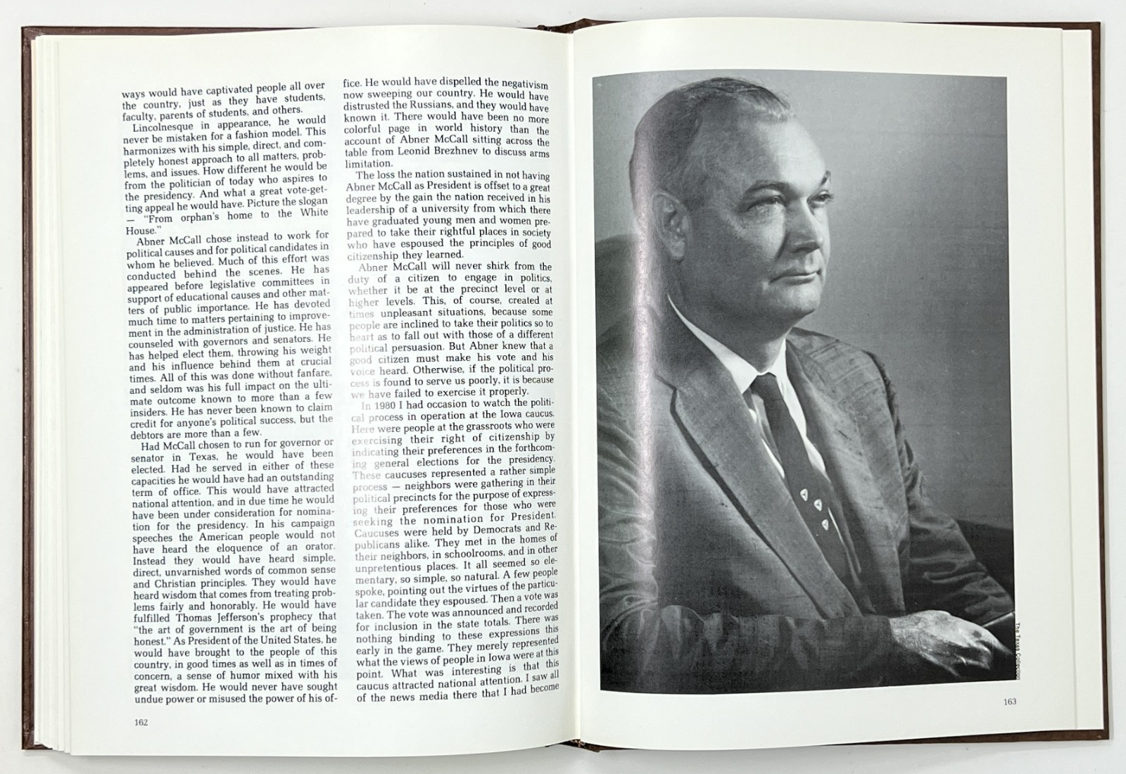 VTG BIOGRAPHY: Abner McCall: One Man’s Journey – 1981 1st Ed. HC Baylor Univ.