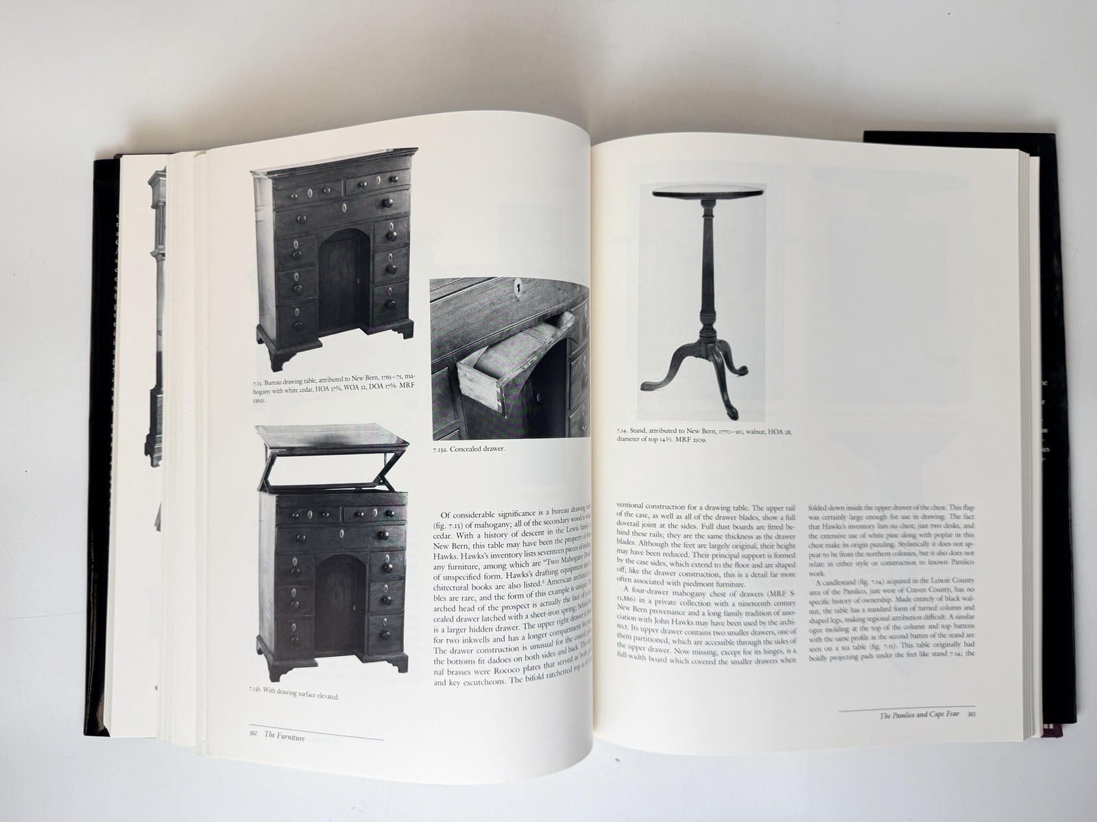 The Furniture of Coastal North Carolina 1700-1820 by John Bivins Jr.; HC with DJ