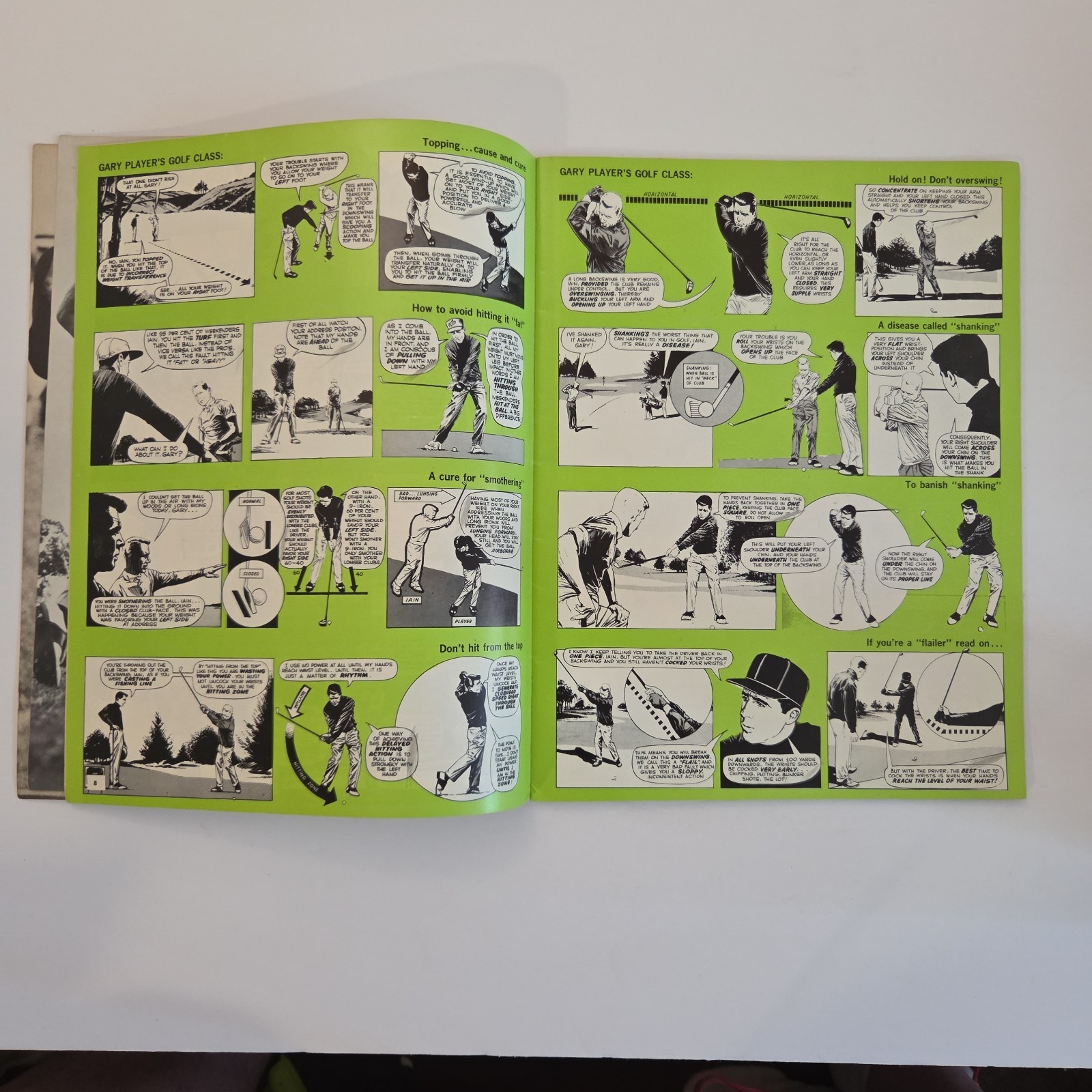 “124 Golf Lessons by Gary Player” ~ Trade Paperback 1968