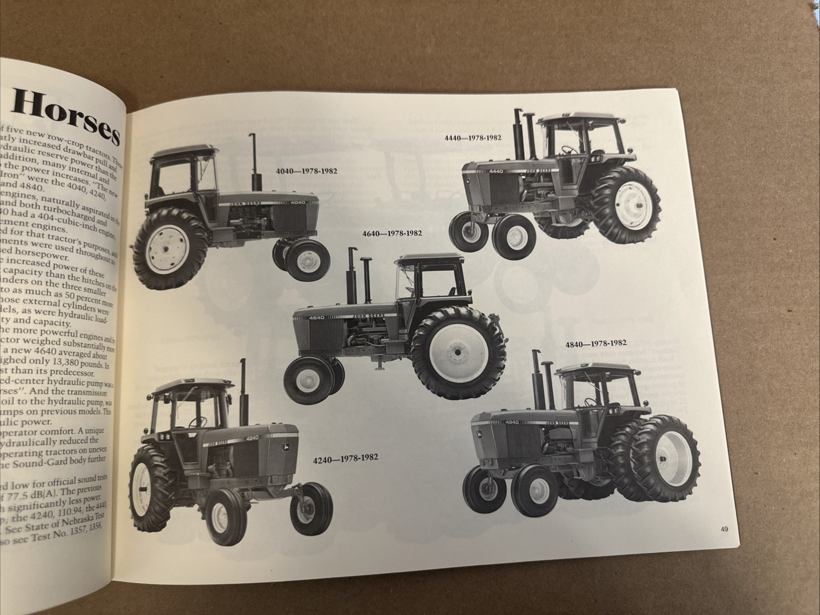 John Deere Tractors 1918-1994, American Society of Agri. Engineers, softcover