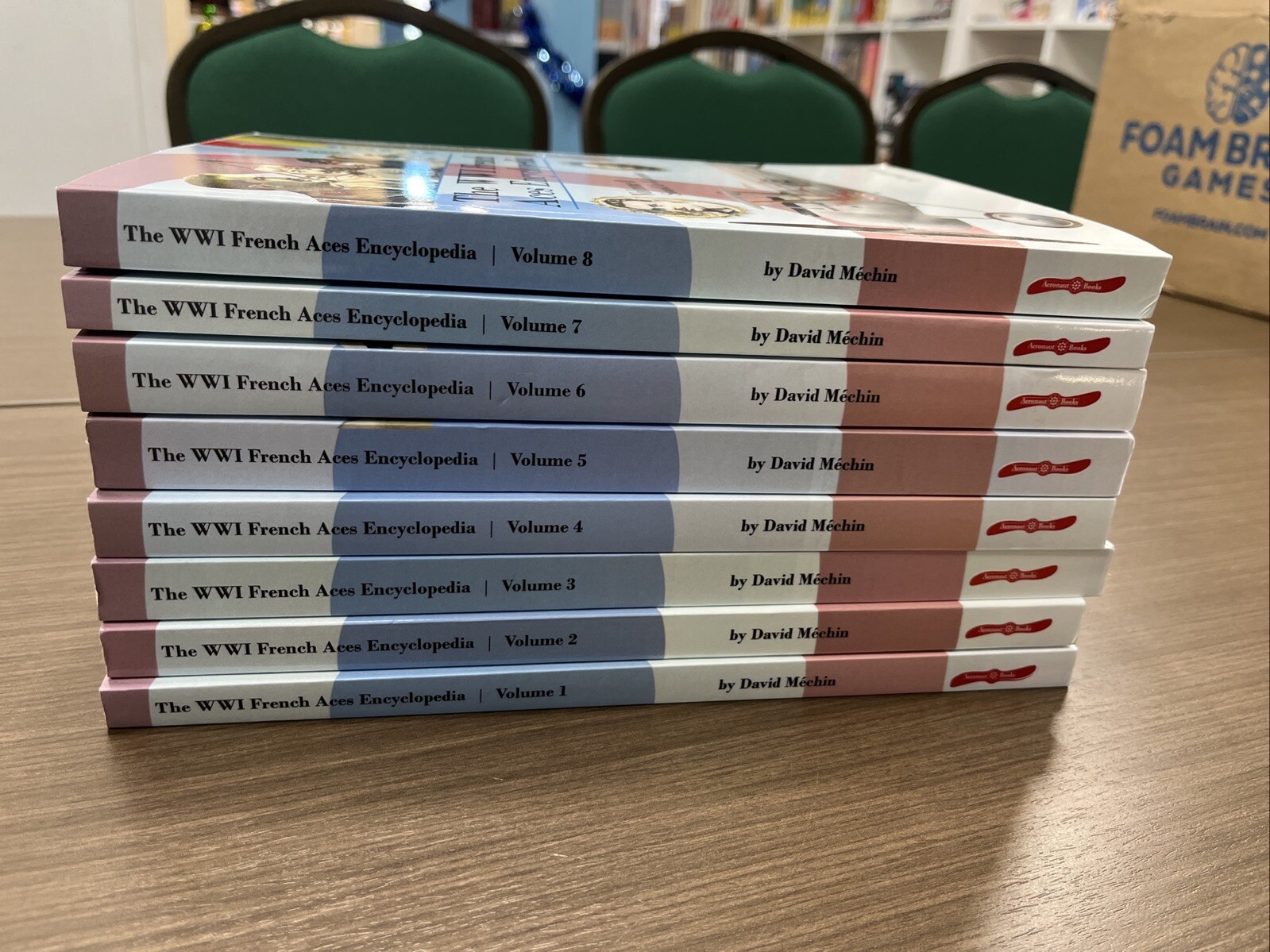 The WW1 French Aces Encyclopedia Full 8-Volume Set!