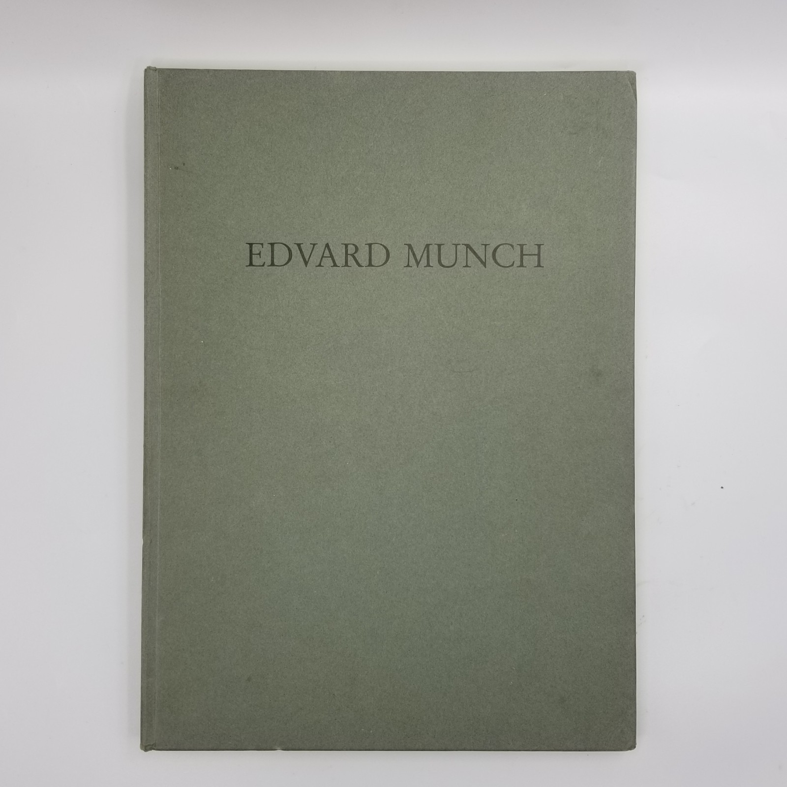 Edvard Munch by Per Amann – 1987 Artline Editions – Large Format HC