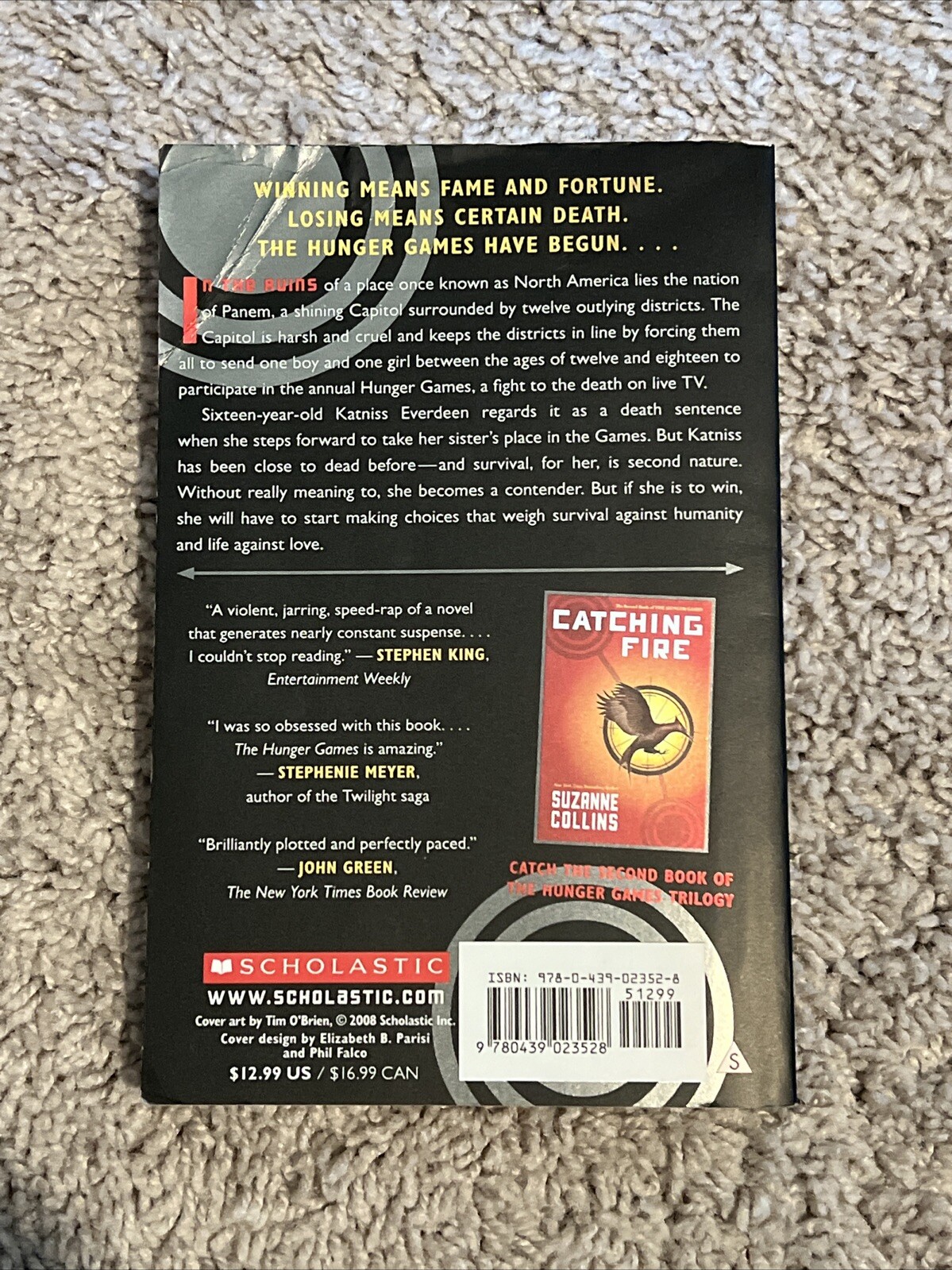 Hunger Games Ser.: The Hunger Games by Suzanne Collins (2008 Paperback)