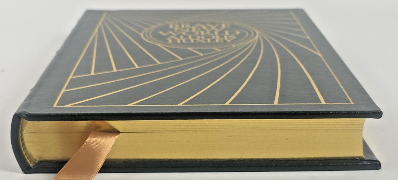 Brave New World by: Aldous Huxley ~ Easton Press 1978 ~ Leather Bound