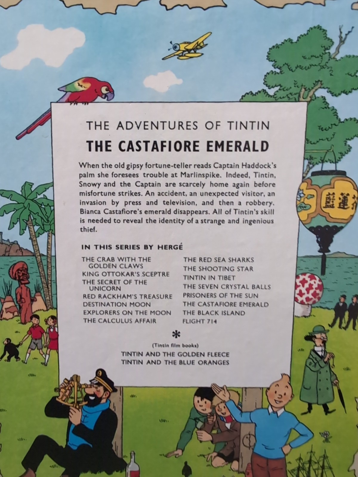 Adventures of Tintin ‚The Castafiore Emerald‘ by Herge 1970 Methuen Hardcover