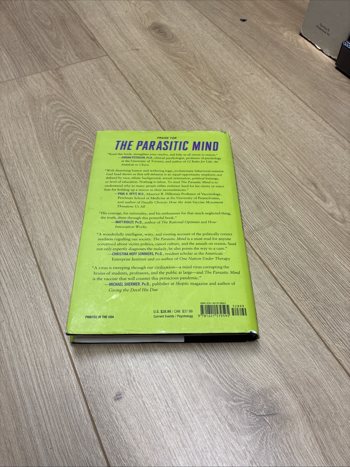 The Parasitic Mind: How Infectious Ideas Are Killing Common Sense – ACCEPTABLE