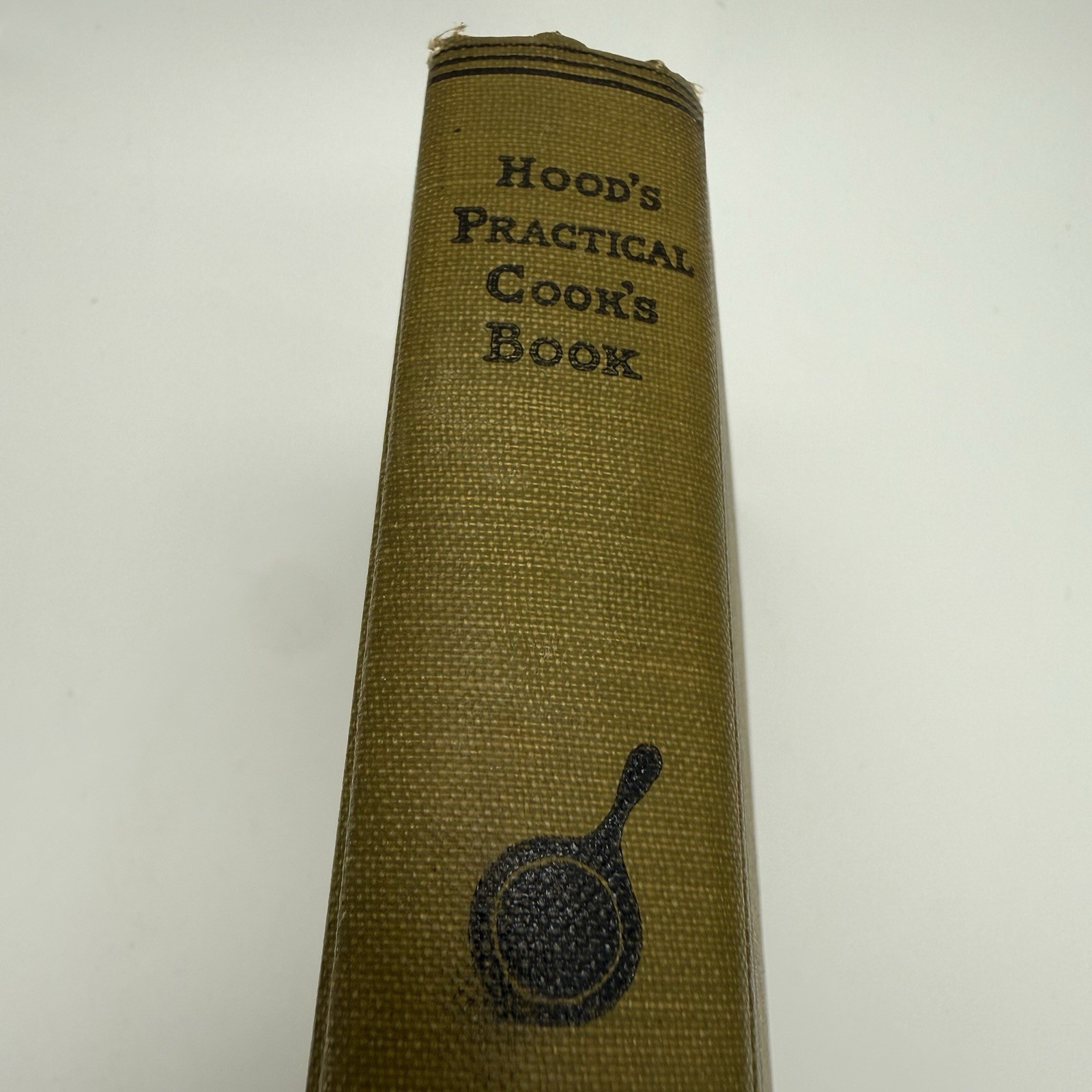 Antique Hood’s Practical Cook’s Book Lowell Massachusetts 1897 6th Printing HC