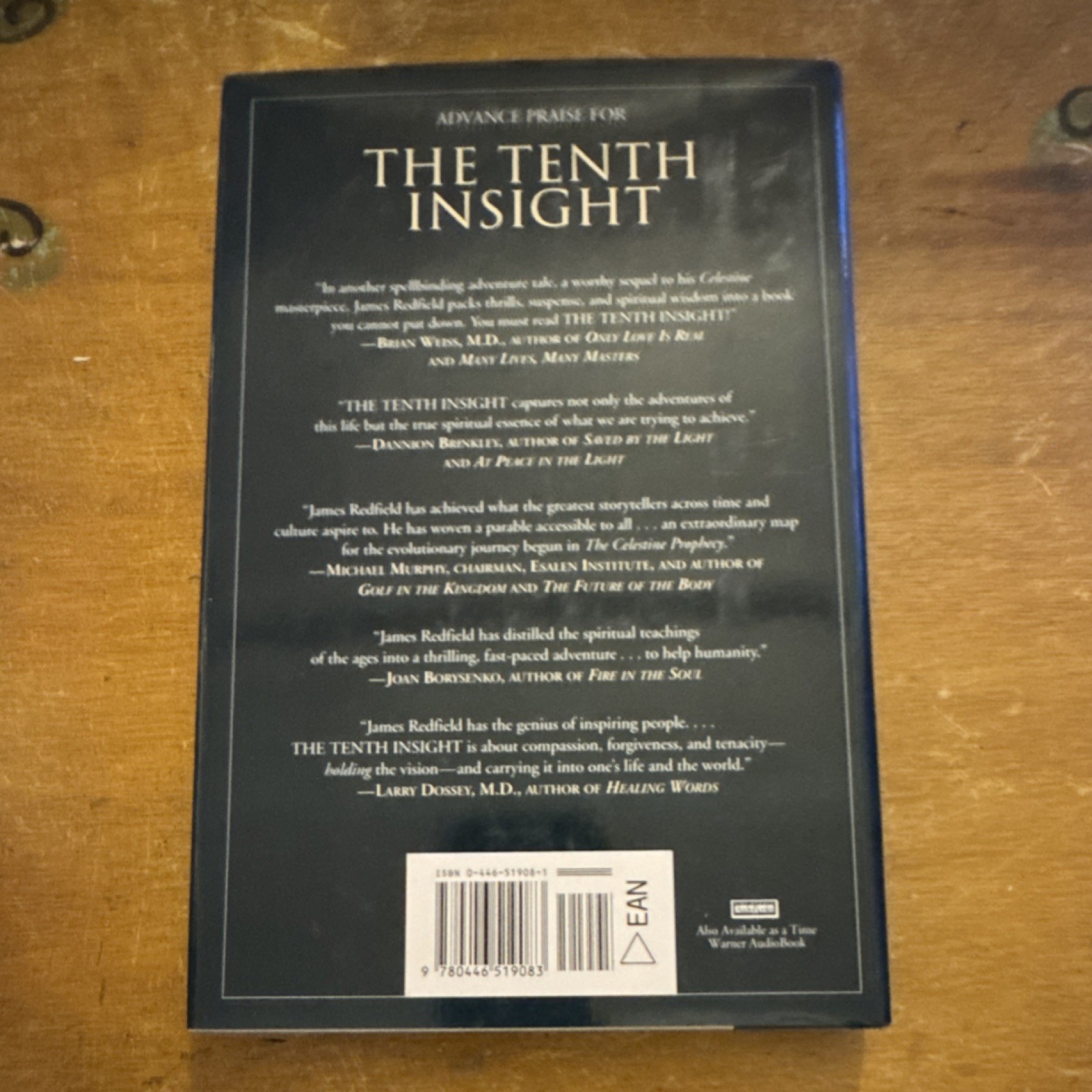 James Redfield The Tenth Insight Hardcover Celestine Prophecy Visionary Novel