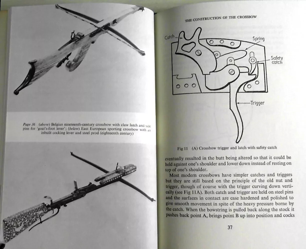 Crossbows by Frank L. Bilson, Hardcover, 1983, Hippocrene Books with 138 Pages