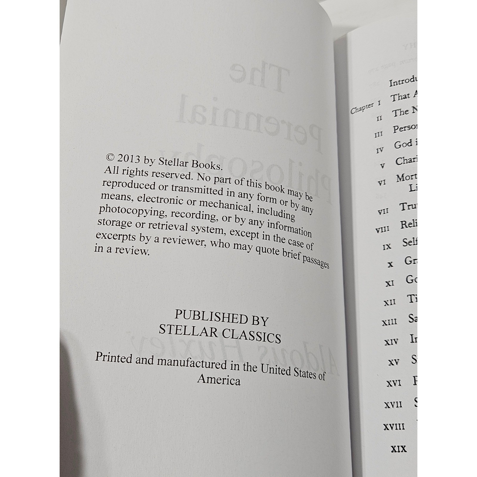 The Perennial Philosophy Book Aldous Huxley Stellar Classics Paperback