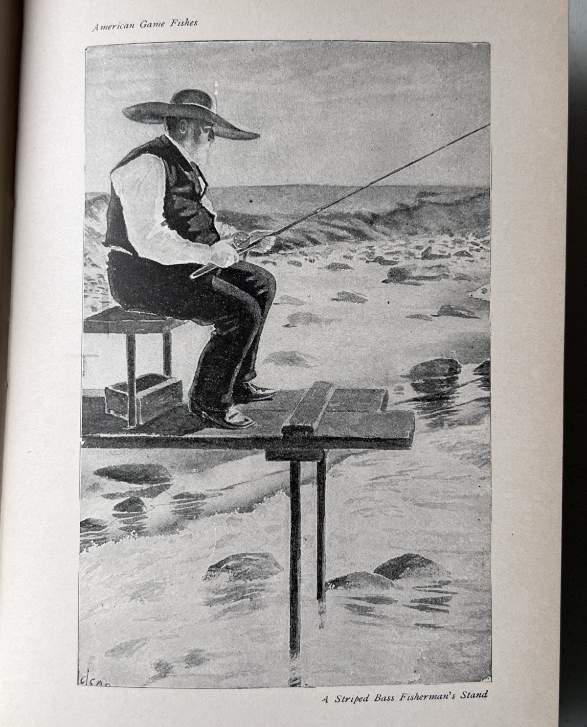 ANGLING 1897 Scribner’s – Fishing Book – 60+ Great Illustrations – 2nd Printing