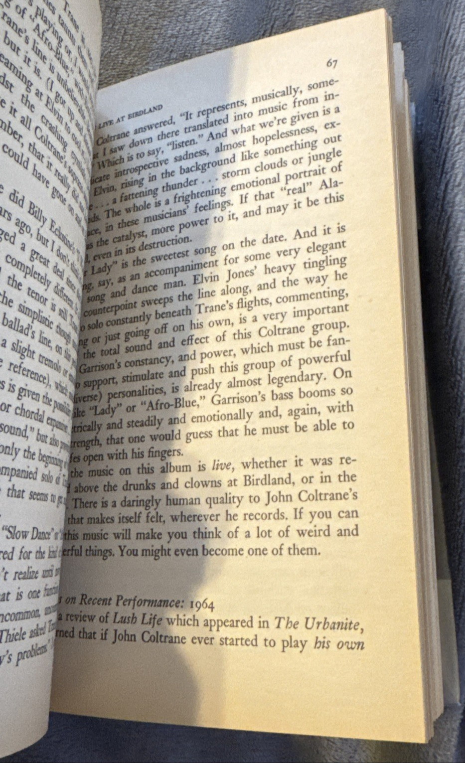 BLACK MUSIC LEROI JONES VINTAGE JAZZ PAPERBACK JOHN COLTRANE ALLEE WILLIS ESTATE