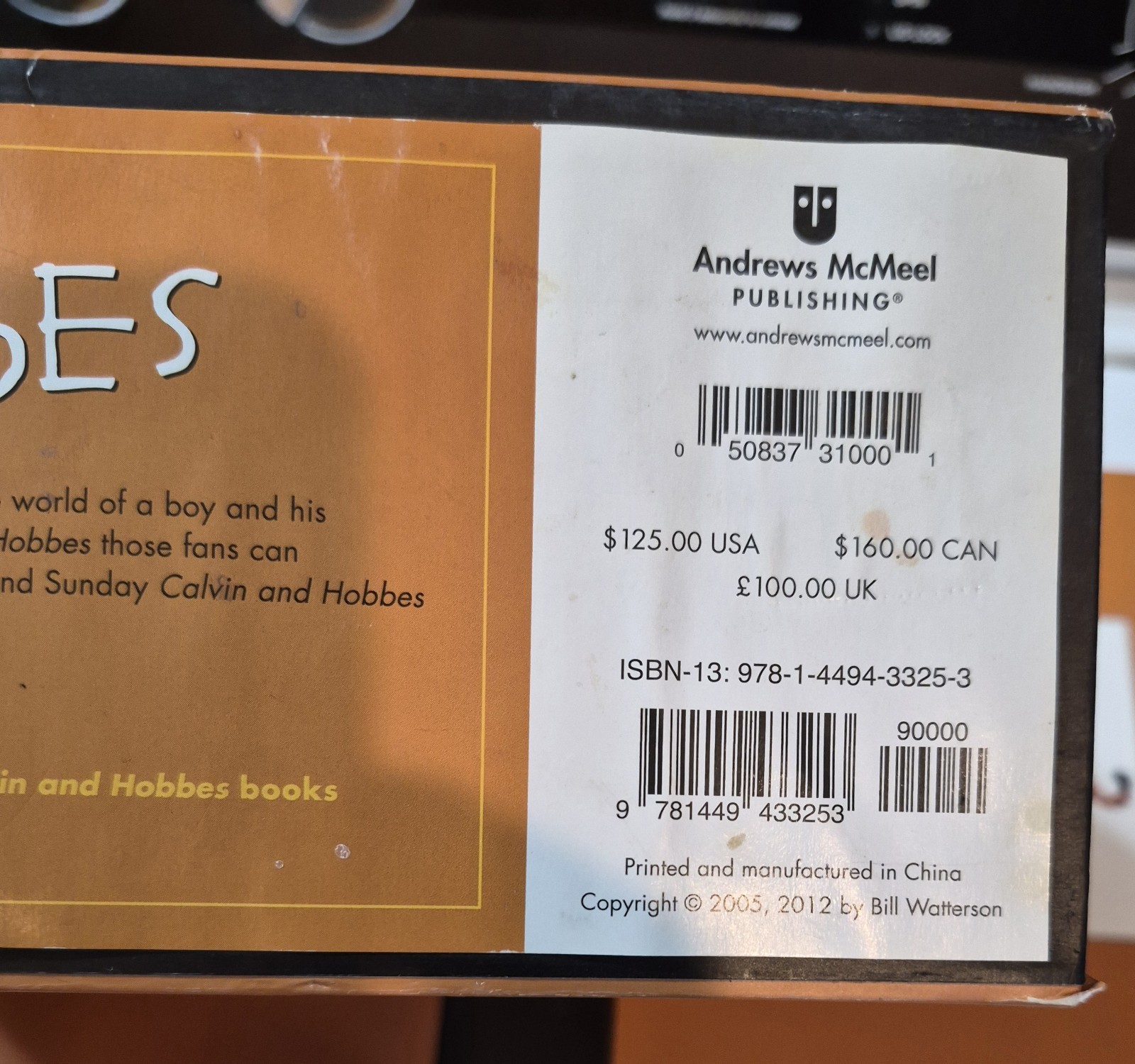 The Complete Calvin and Hobbes • 4 Book Box Set (Paperback)