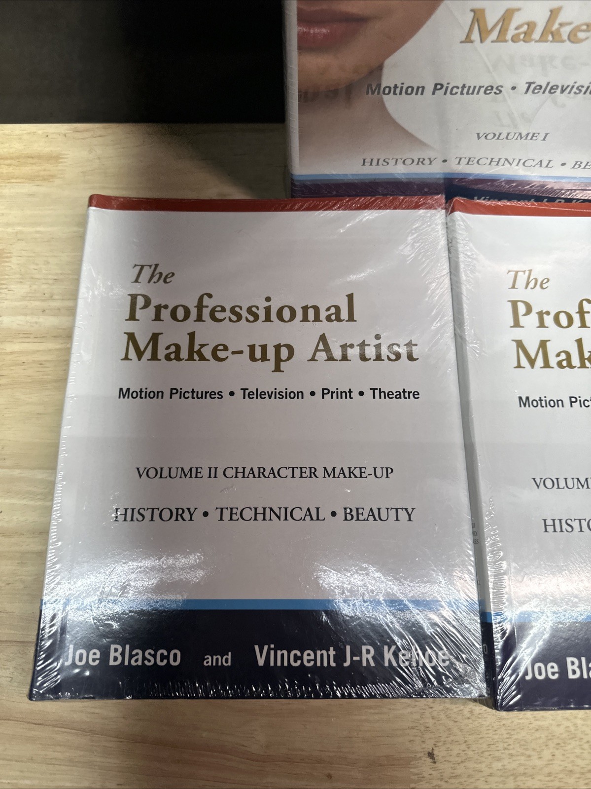 NEW The Professional Make-up Artist Volume 1,2,3 BOOK SET Blasco & Kehoe SEALED