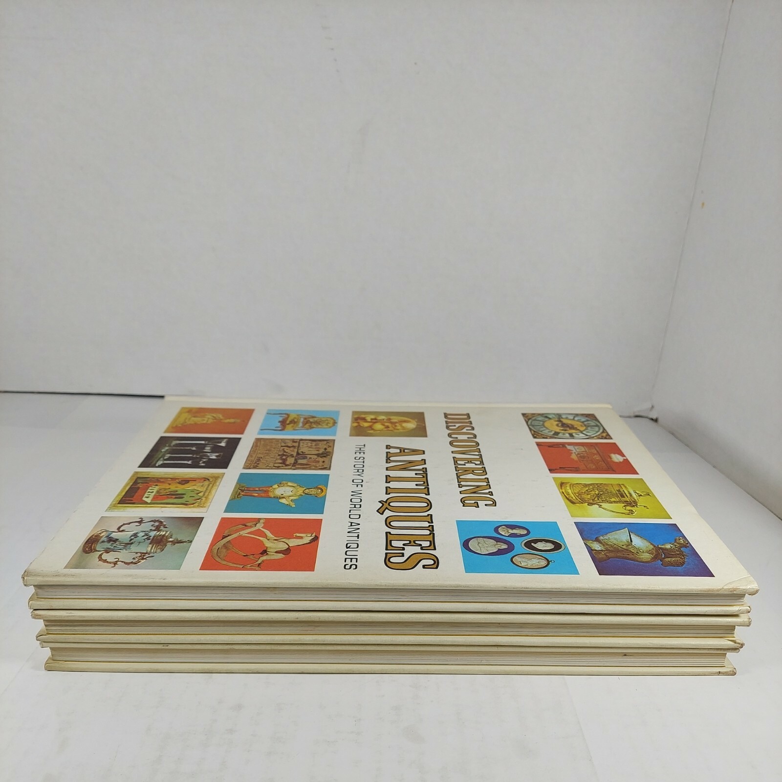 Discovering Antiques Hardcover Books Vintage 1972-73 Volumes 1, 2, 3 Greystone
