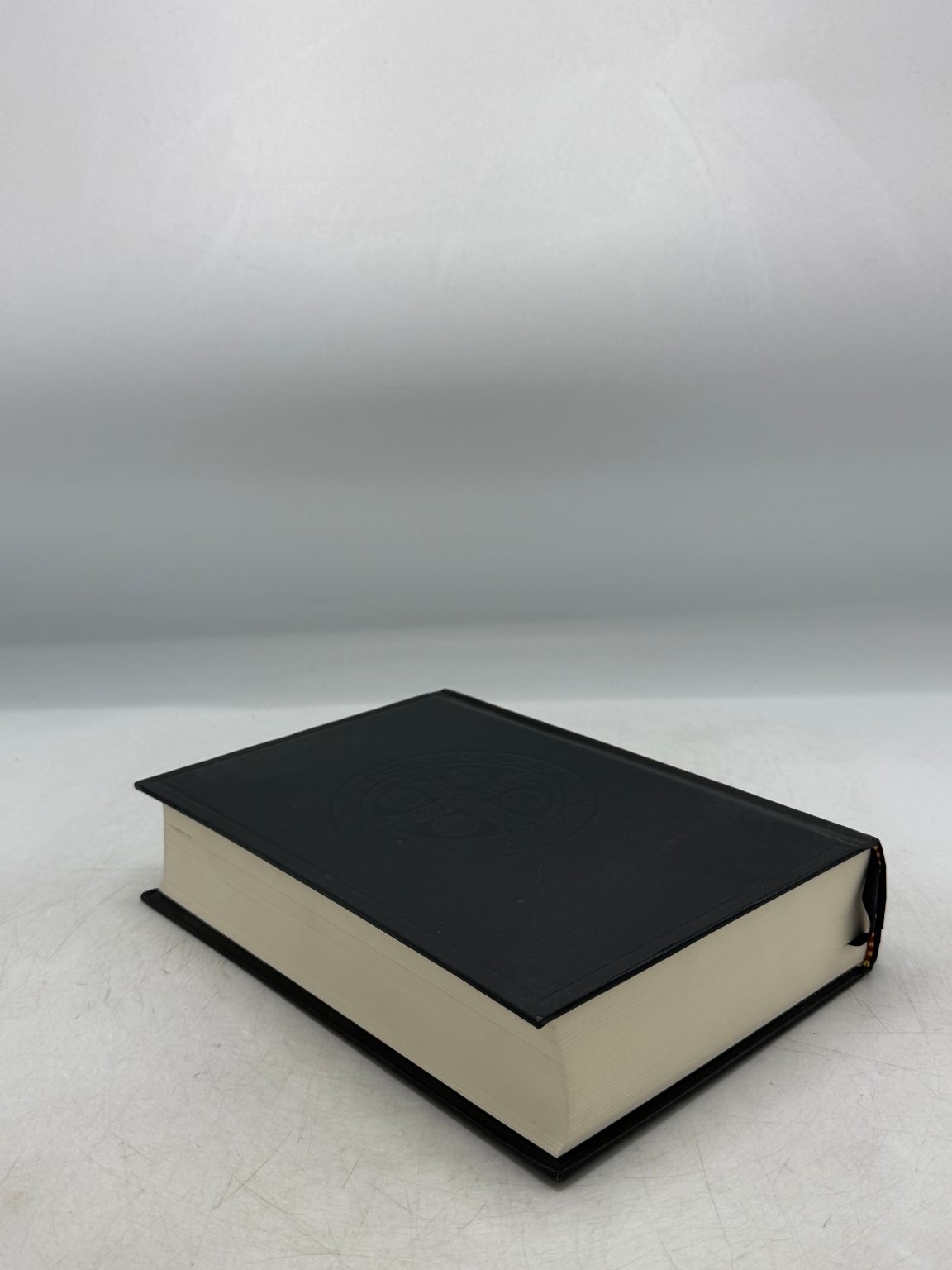 Holy Bible Douay Rheims John Murphy Co. Catholic St Benedict Cover 1931 Reprint