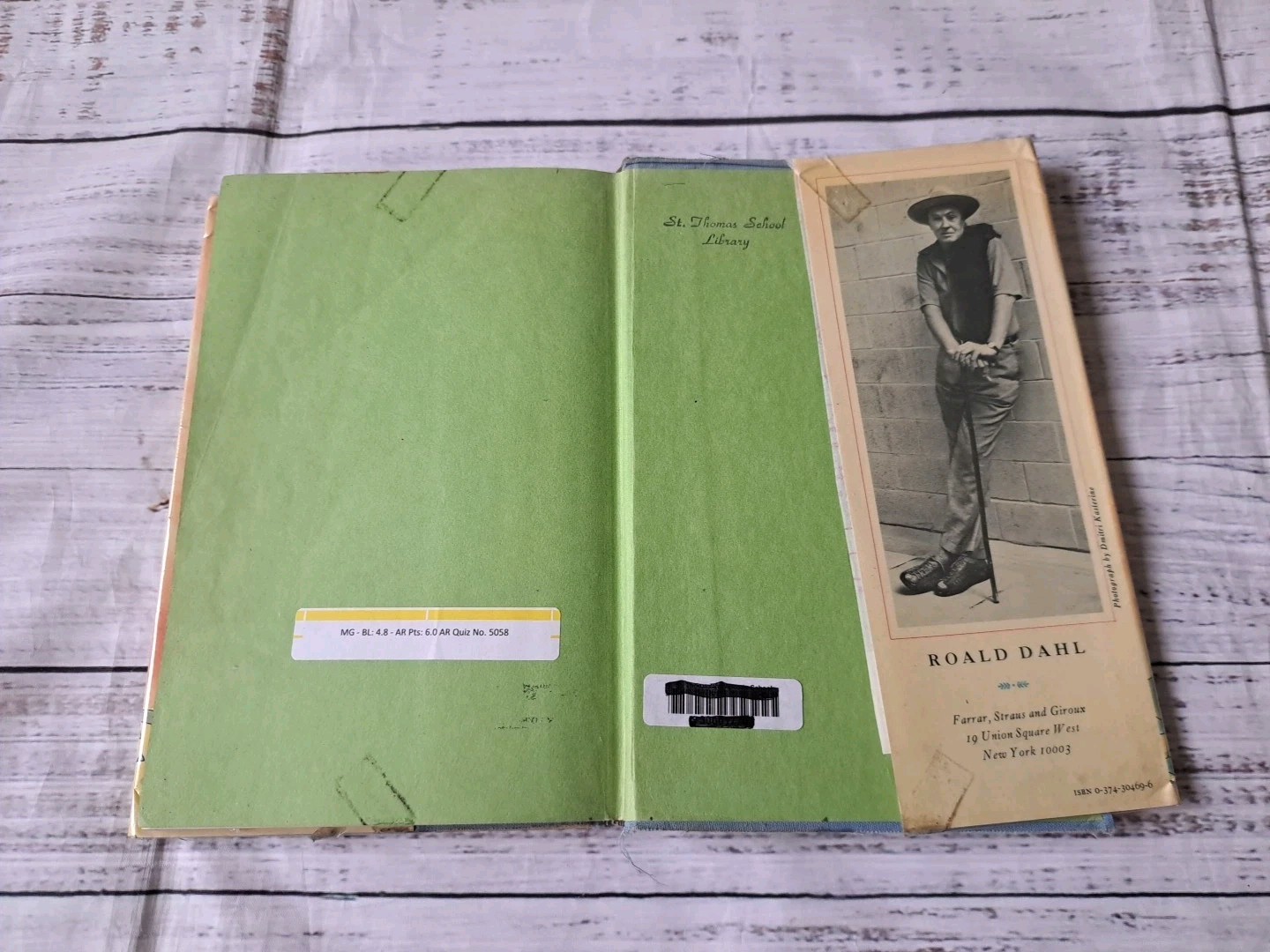 The BFG (by Roald Dahl) (1st American Edition, 1982) (Hardcover) 2nd Printing