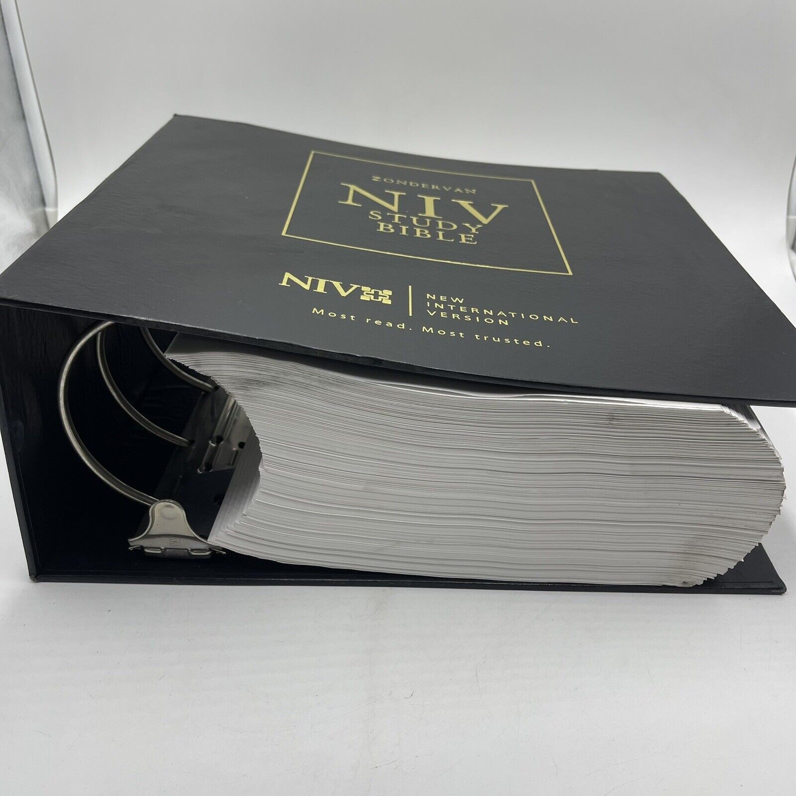 Zondervan NIV Study Bible : Loose-Leaf Edition by Hendrickson (2005, Hardcover)