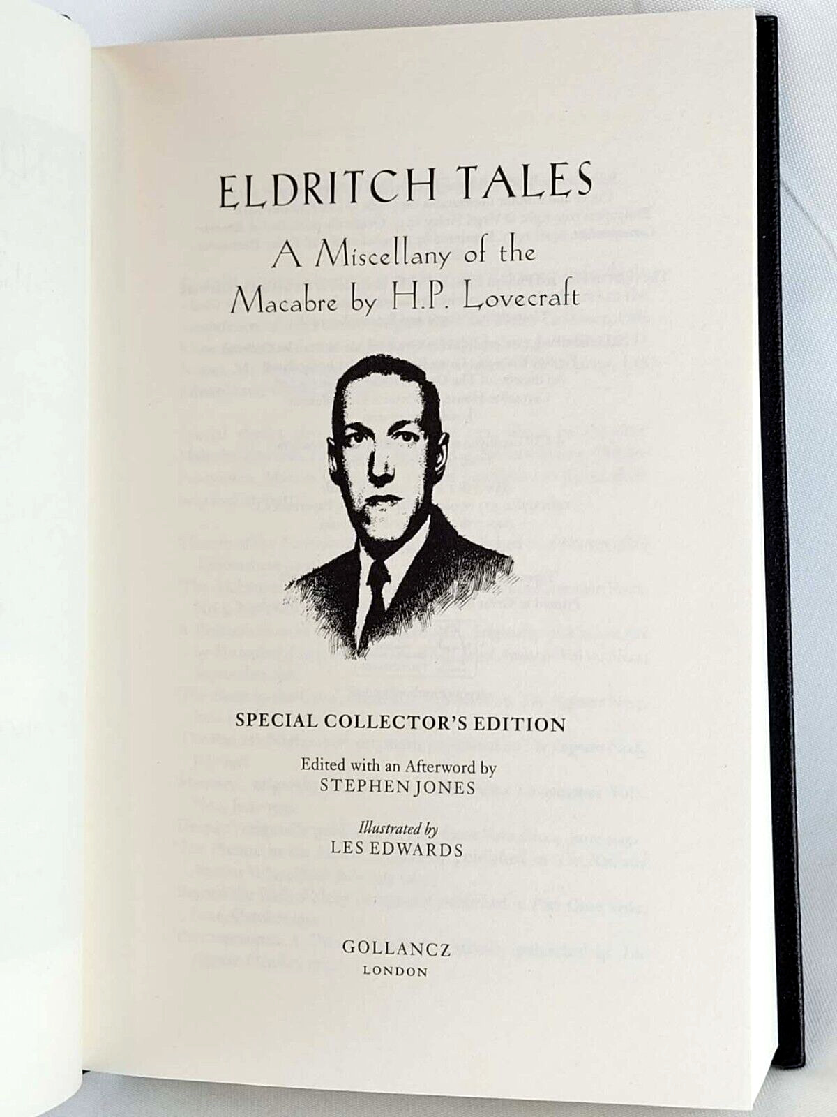 NECRONOMICON & ELDRITCH TALES of H.P. Lovecraft Set of 2 Deluxe Leather Classics