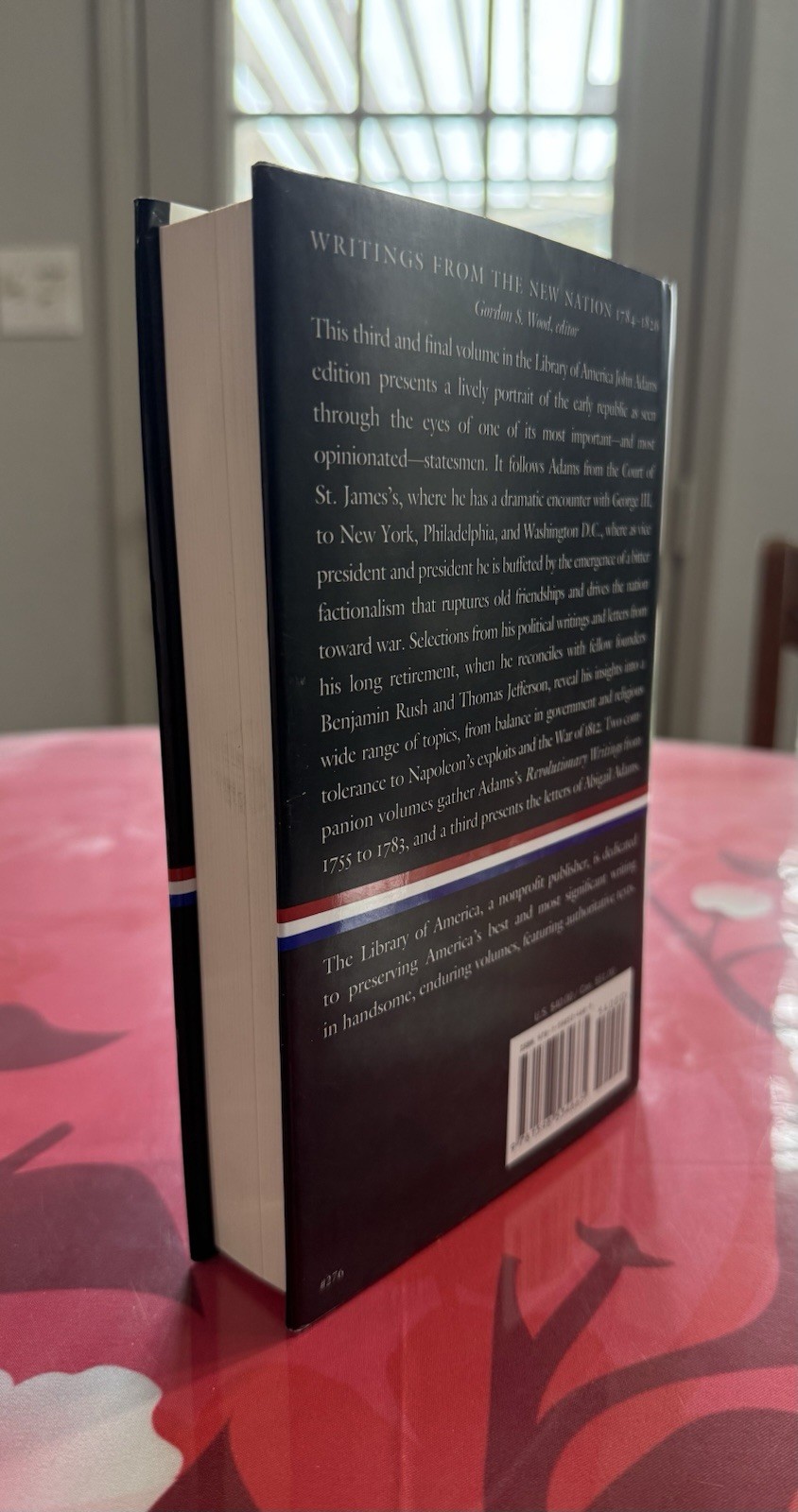 John Adams: Writings from the New Nation 1784-1826 (LOA #276) by John Adams…
