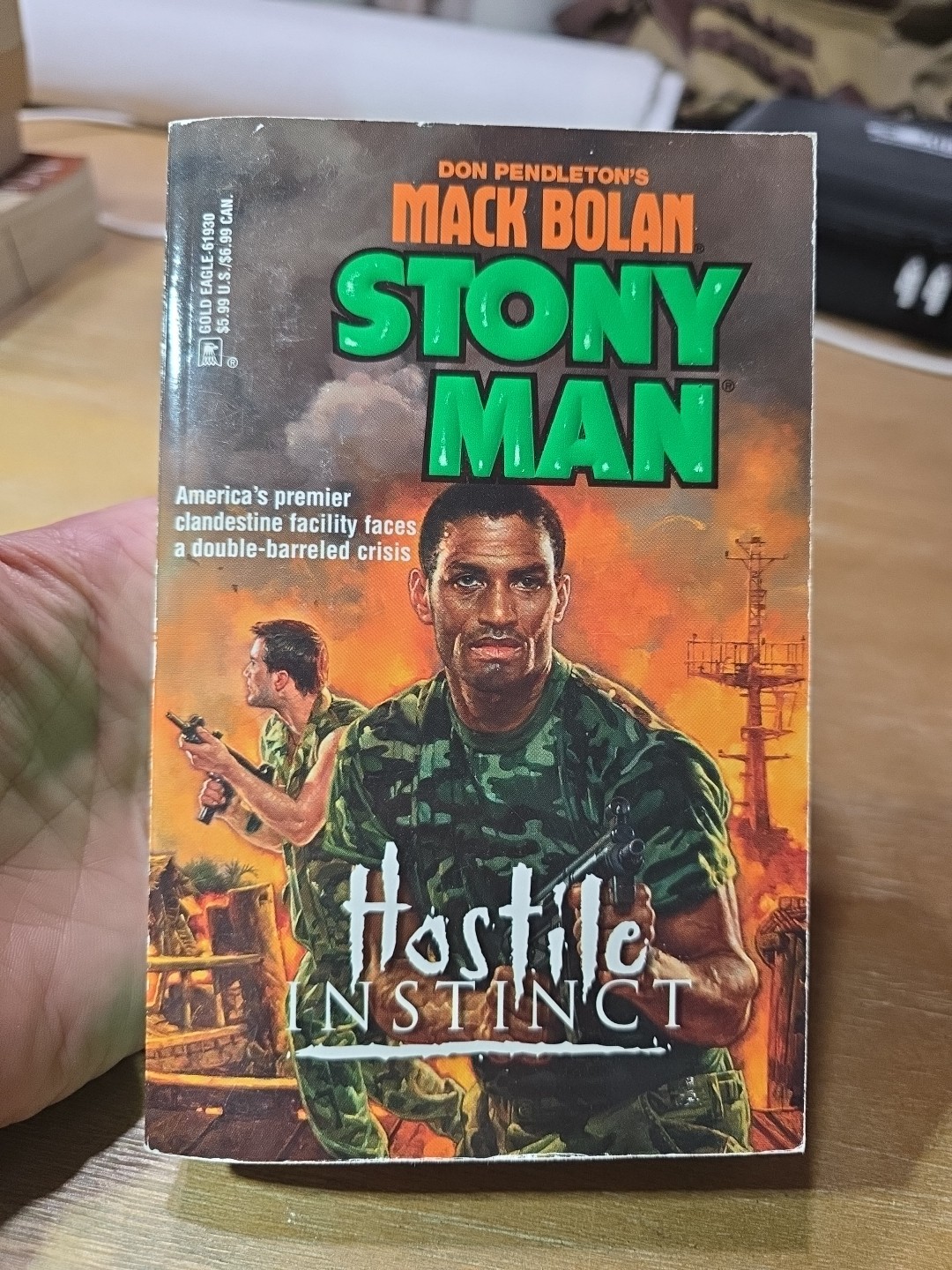Hostile Instinct, Don Pendleton, 2000, Mass Market, 1st Edition