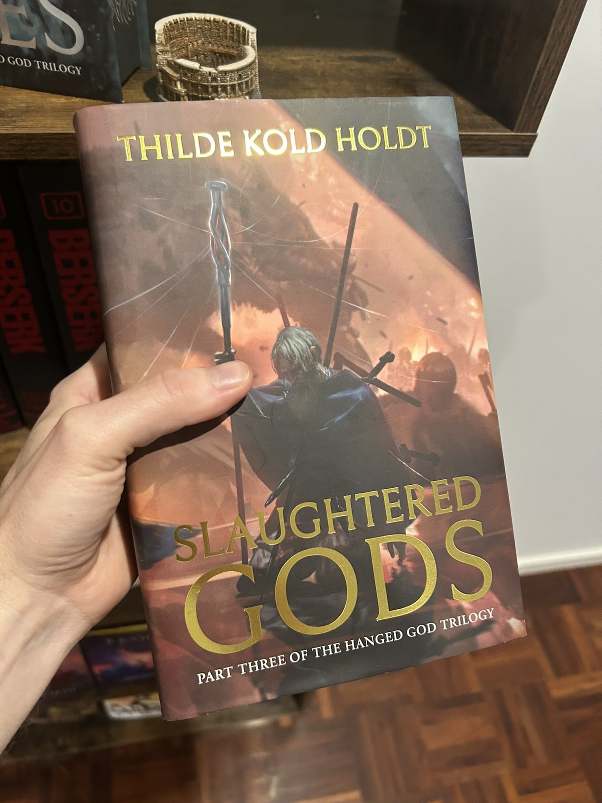 Broken Binding The Hanged God Trilogy Tier 1 Thilde Kold Holdt Sprayed # 1st Ed