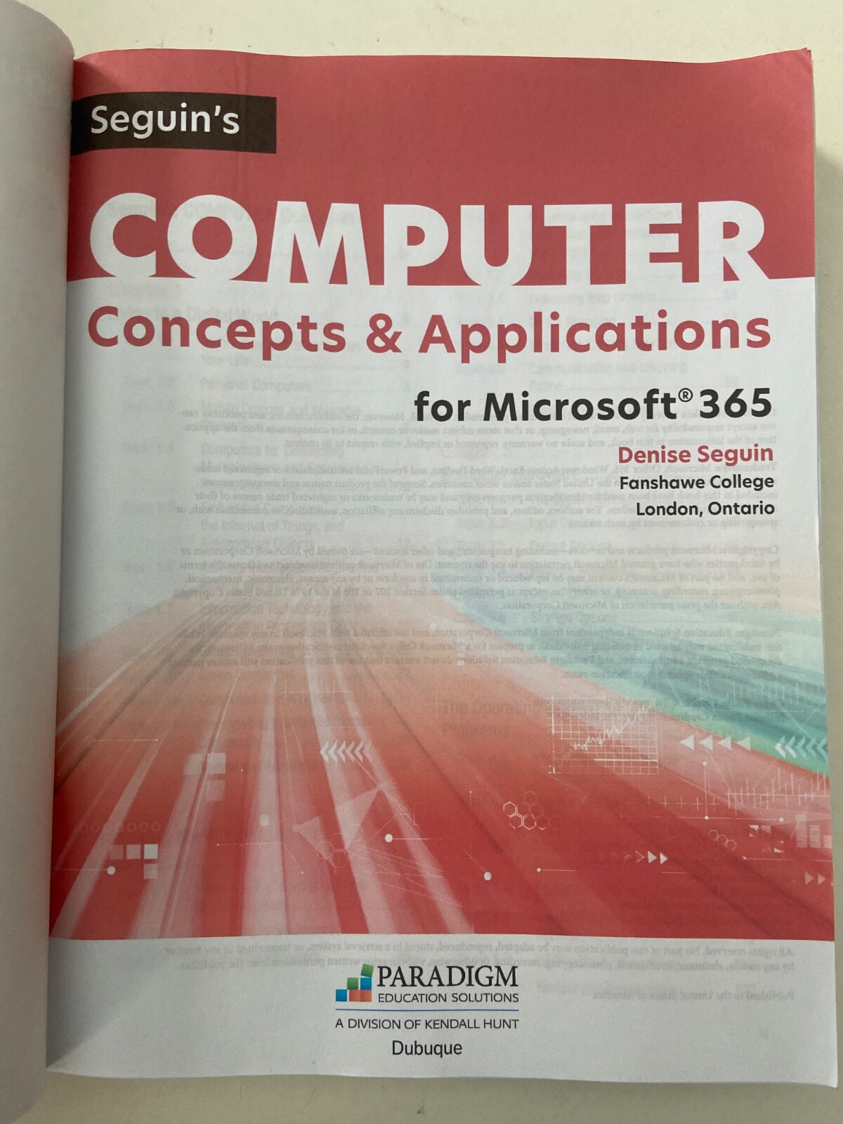 Seguin’s Computer Concepts & Applications for Microsoft 365 (2023, Paperback)